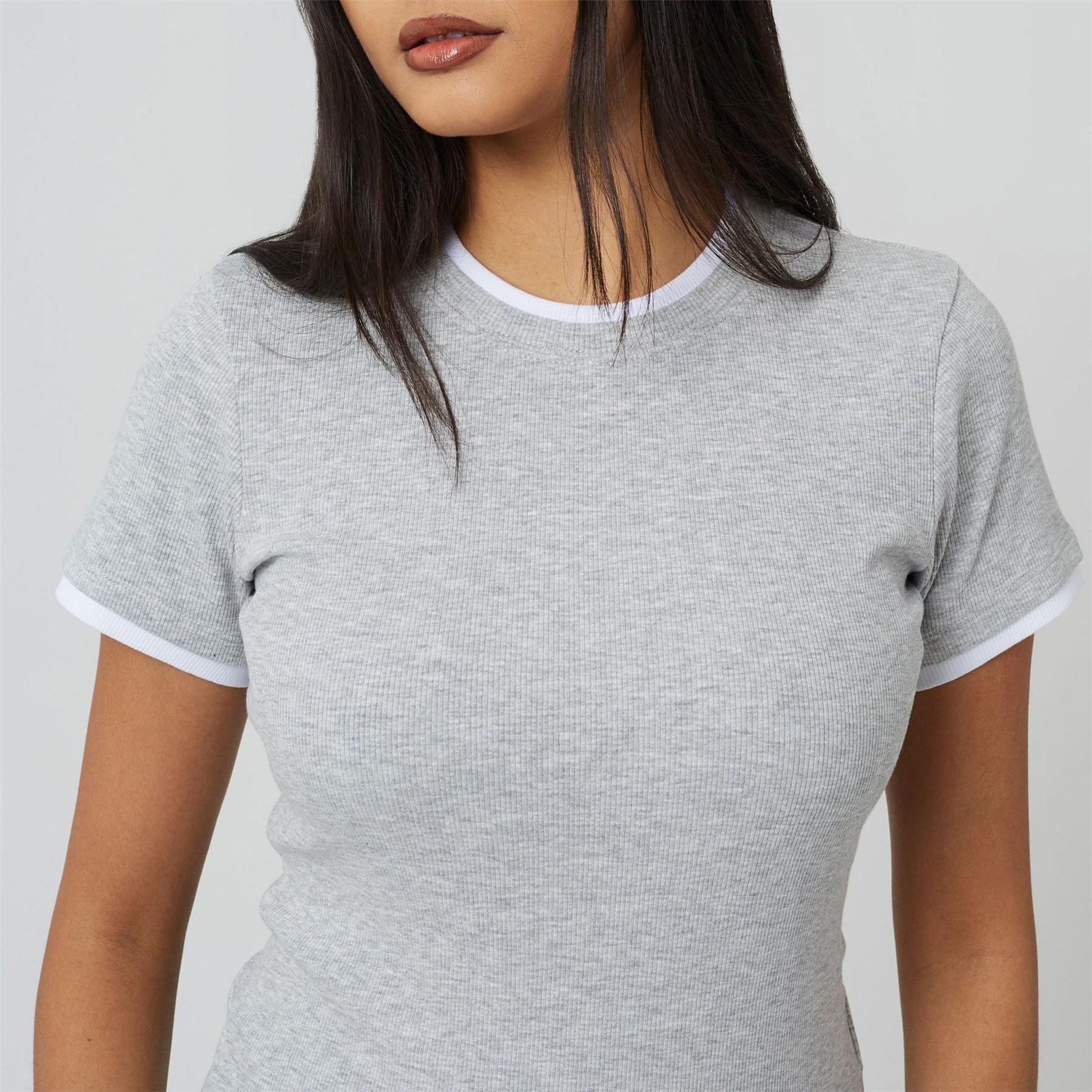 Brave Soul Womens Double Layer Effect T-Shirt