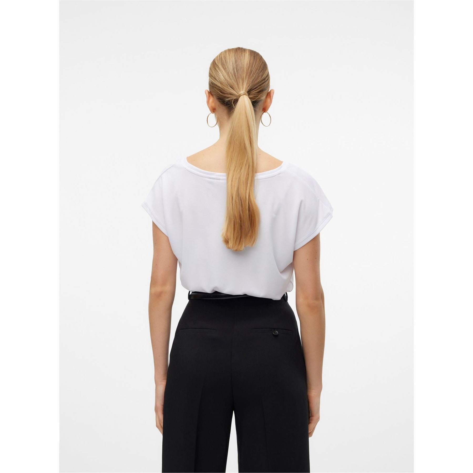 Vero Moda Filli Short Sleeve V Neck Regular Fit T-Shirt
