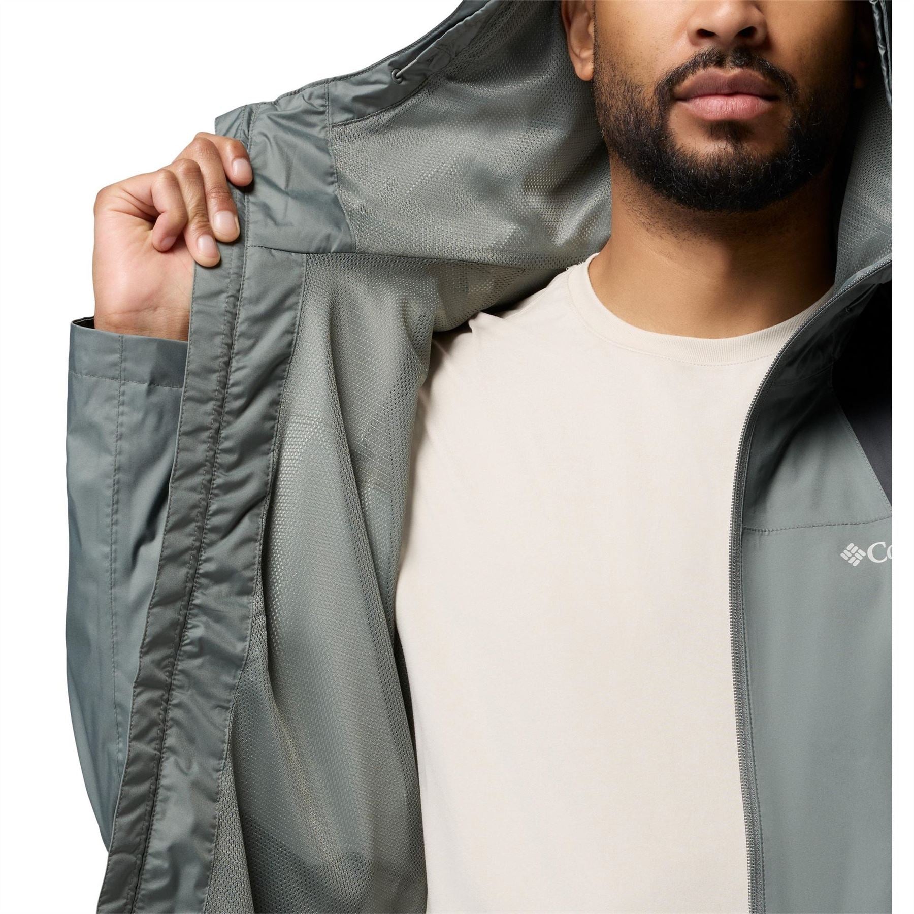 Columbia Inner Limits Hooded DWR Waterproof Jacket
