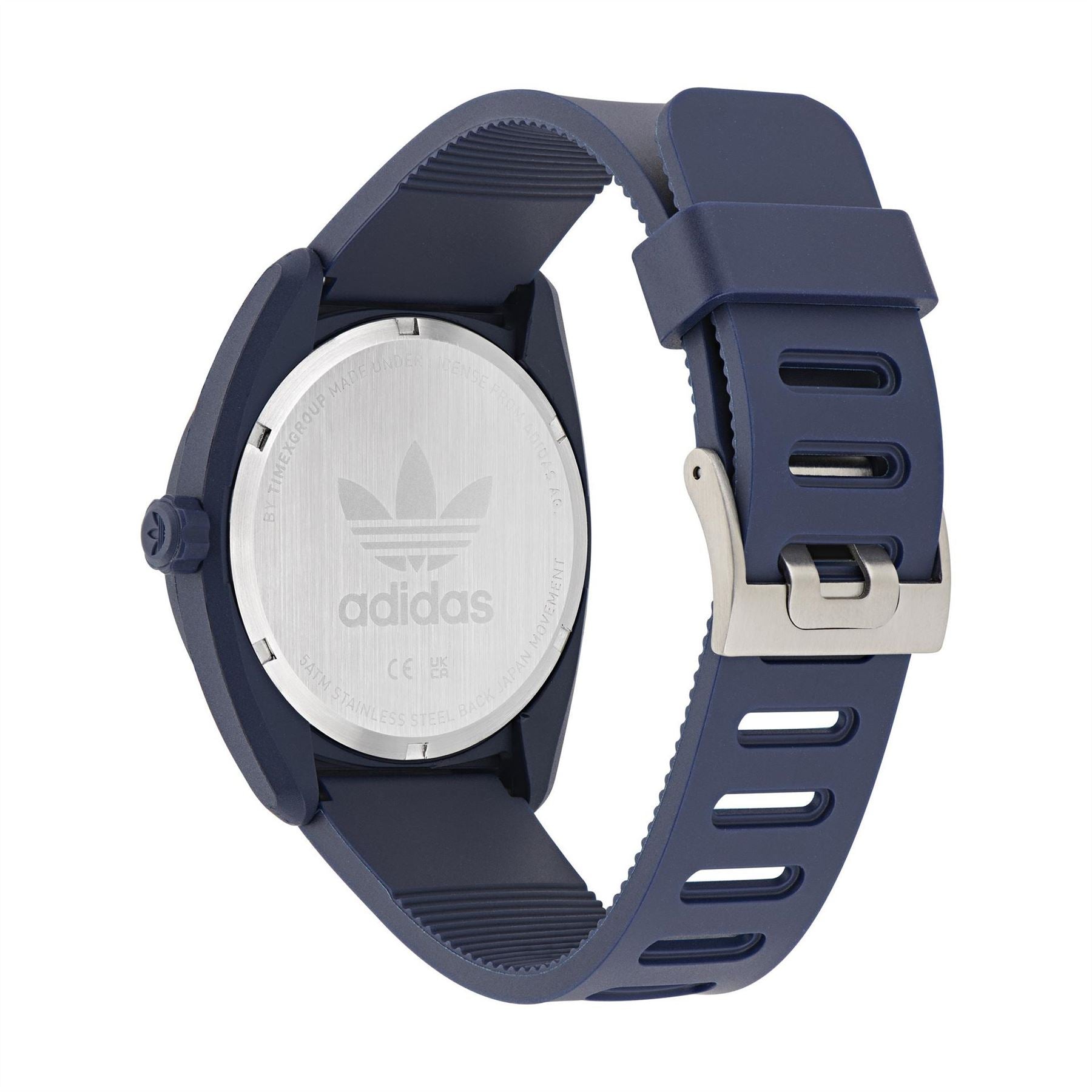 adidas Originals Sn62 Rubber Strap Fashion Analogue Watch