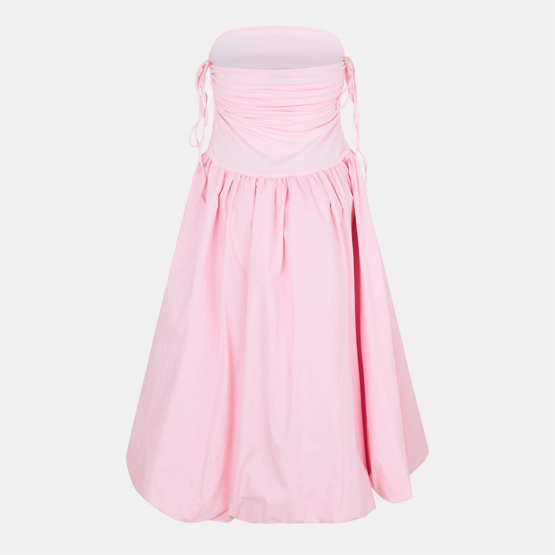 AmyLynn Amy Lynn Alexa Shoulder Tie Ultra Mini Peplum Dress