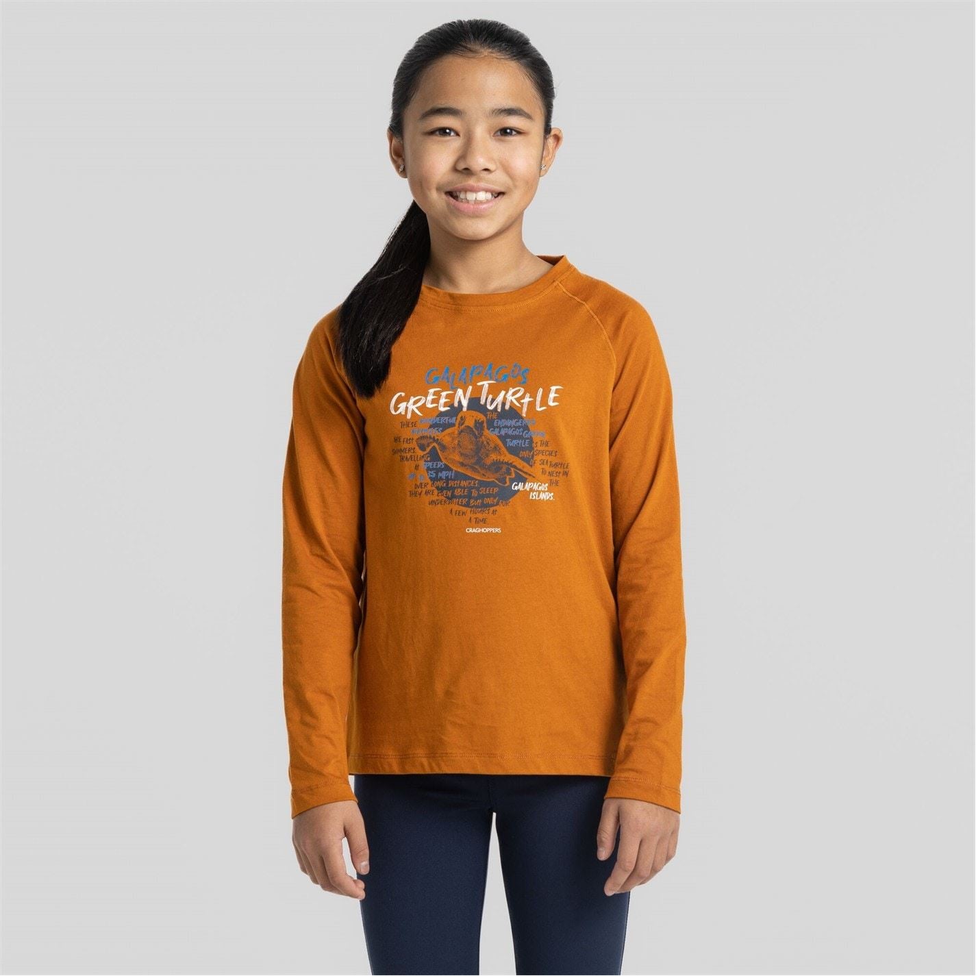 Craghoppers Kids Crag Colly Long Sleeve Shirt