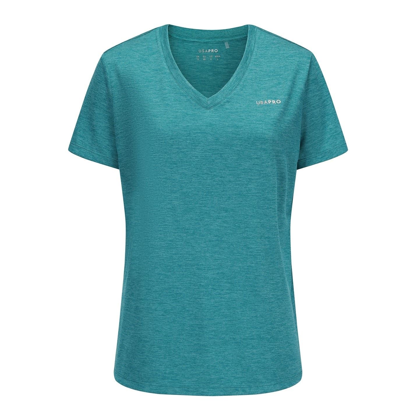 USA Pro Pro Tech V Tee Ladies