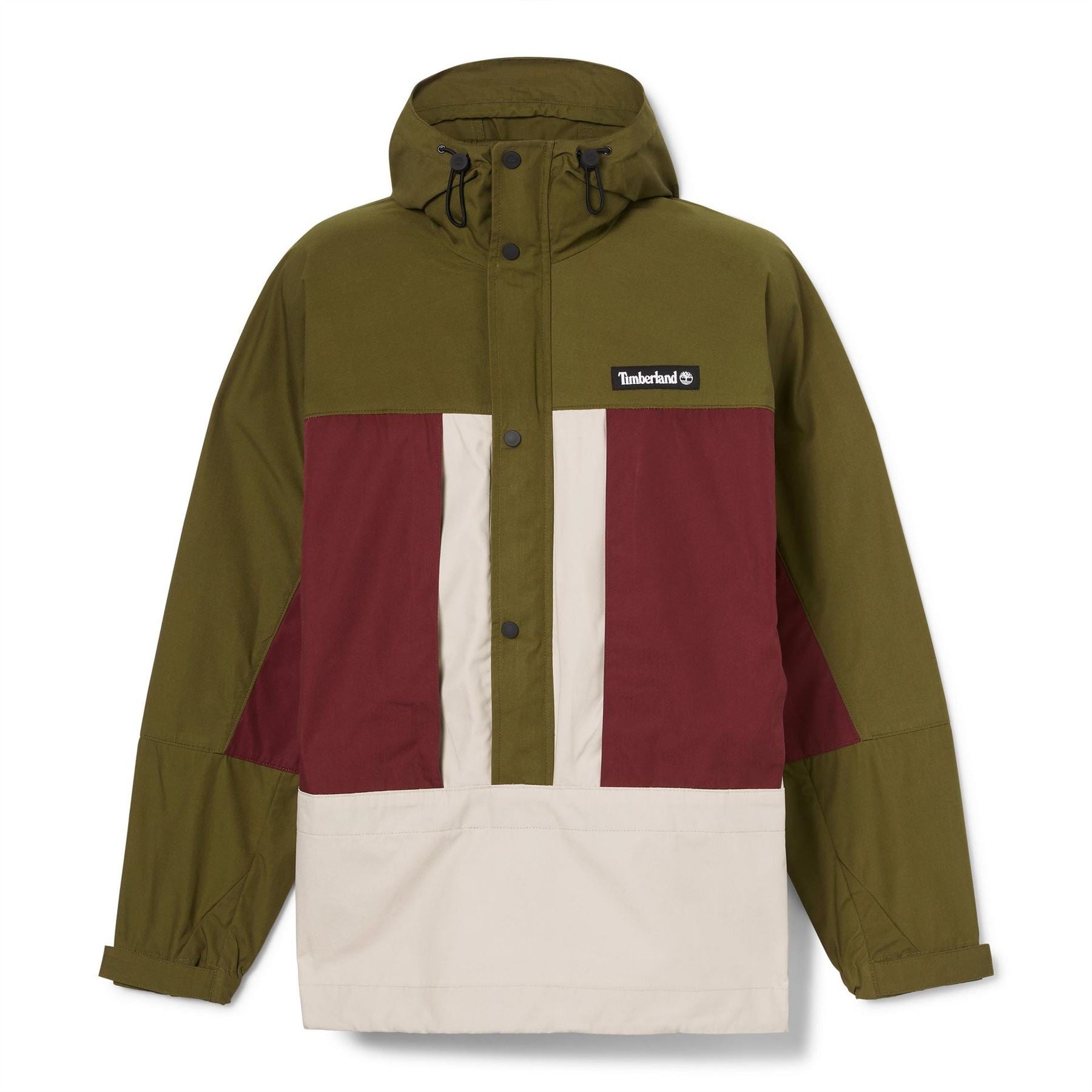 Timberland DWR Anorak DWR Treatment Hooded Long Sleeve Oversized Fit Rain Anoraks