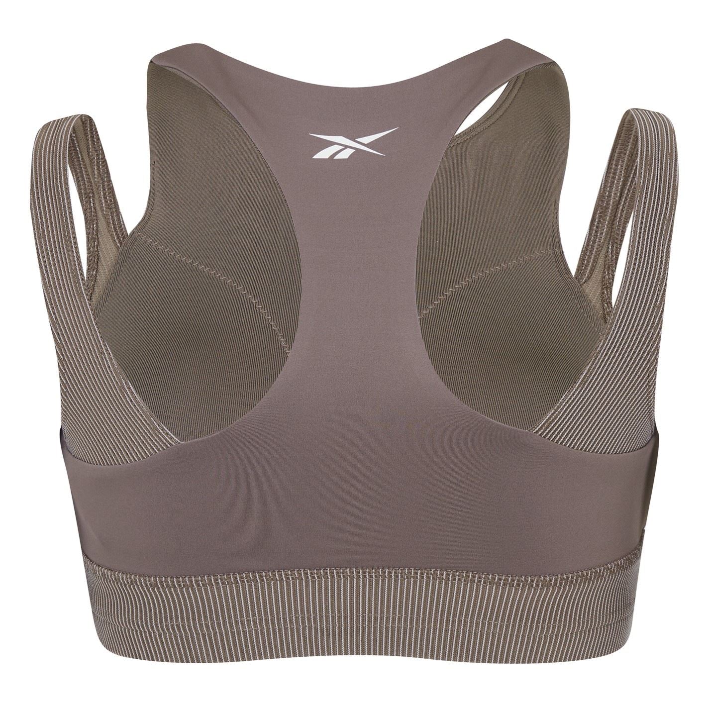 Reebok Womens Studio Layered Bra Top