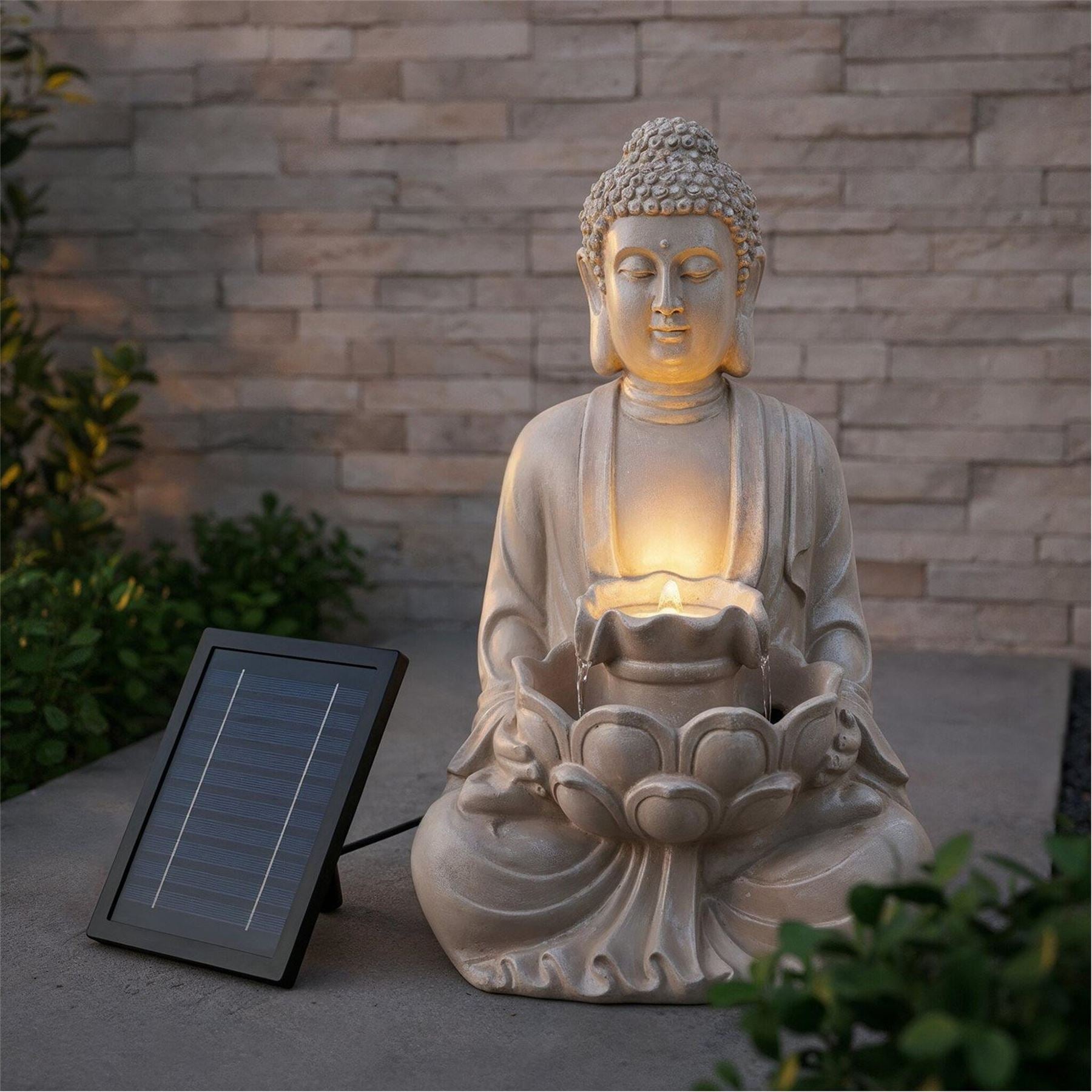 Streetwize Water With Battery Backup   Buddha Fountain