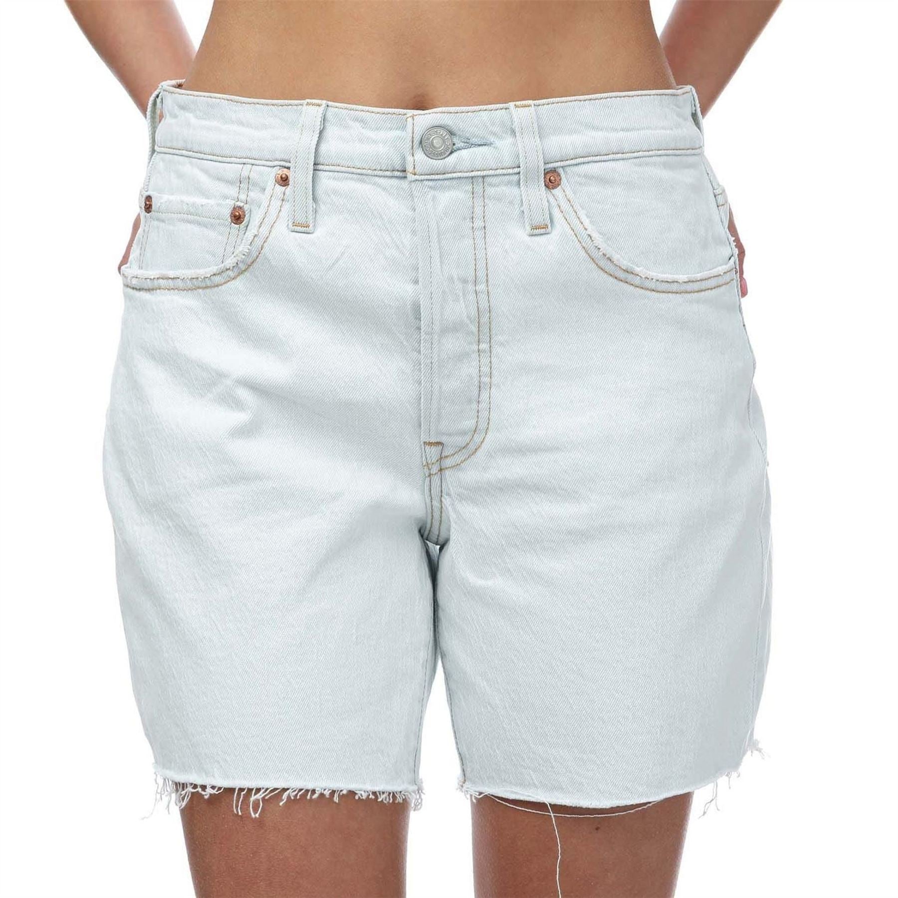Levis Mid Thigh Shorts