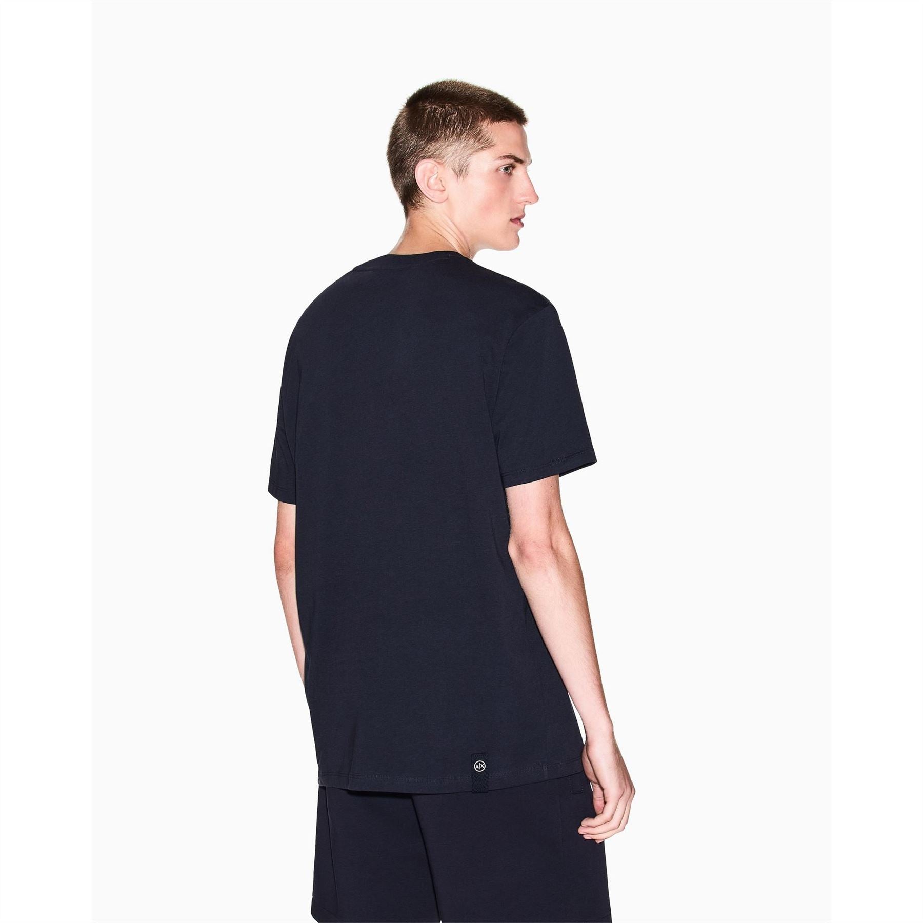 Armani Exchange Exchange Crew Neck Short Sleeve Jersey T-Shirt