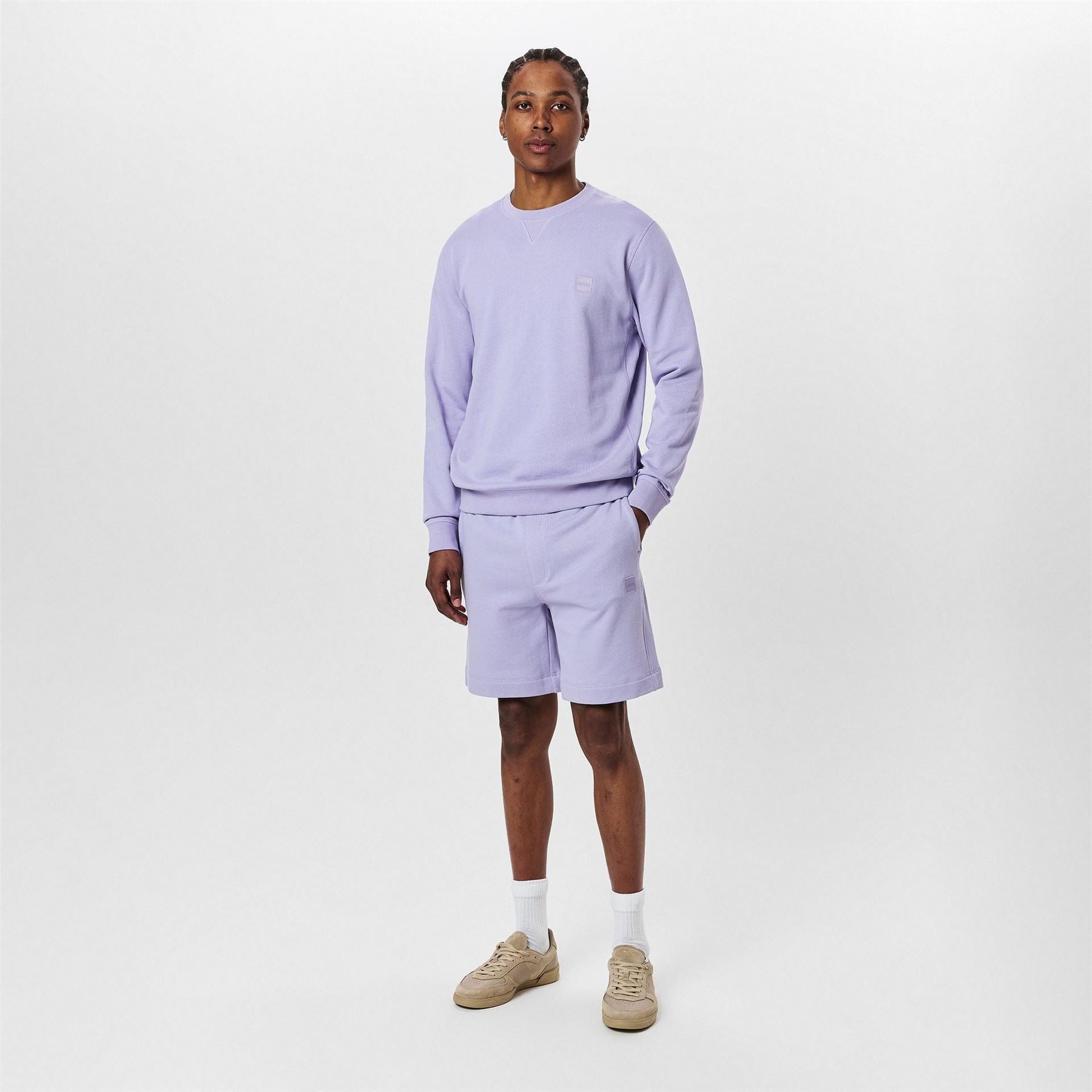 Boss Orange Long Sleeve Premium Cotton Sweatshirt (westart Crew Neck)