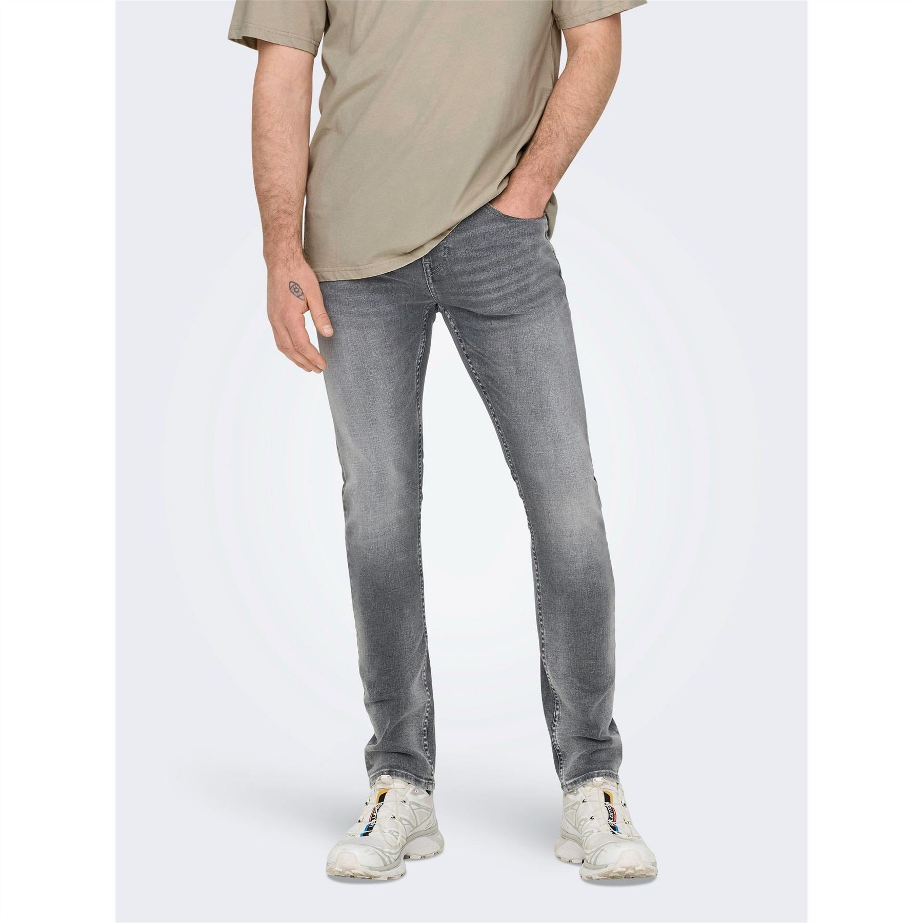 Only Five Pocket Design Slim Fit Jeans