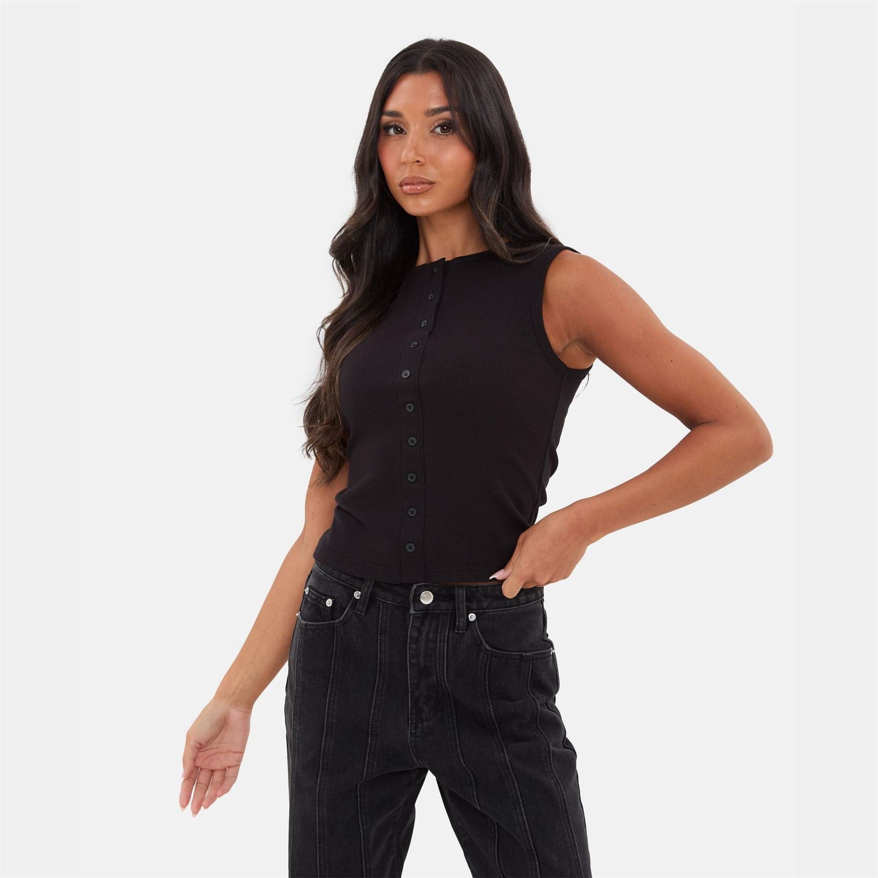 I Saw It First Button Top