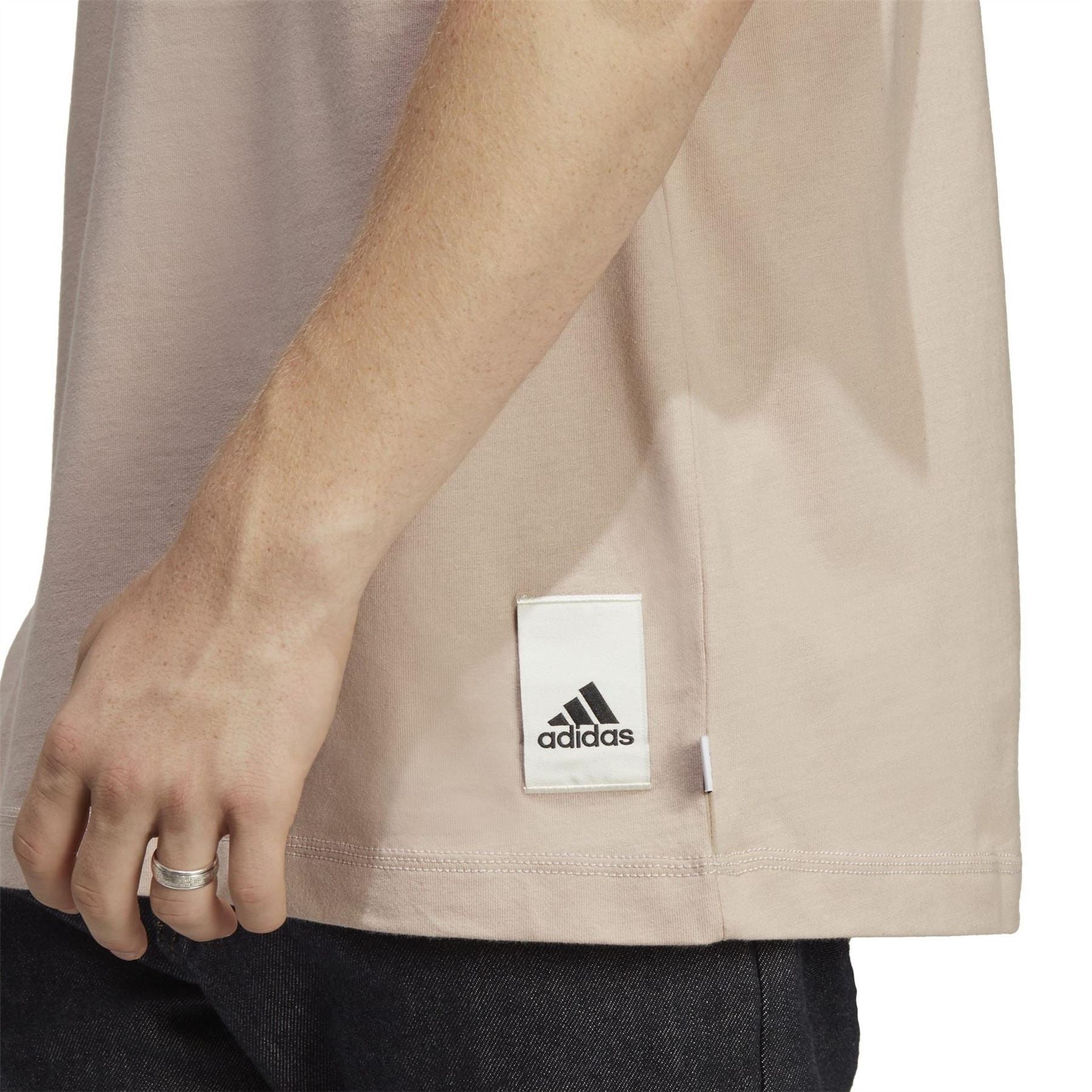 adidas Crew Neck Relaxed Fit Short Sleeve T-Shirt