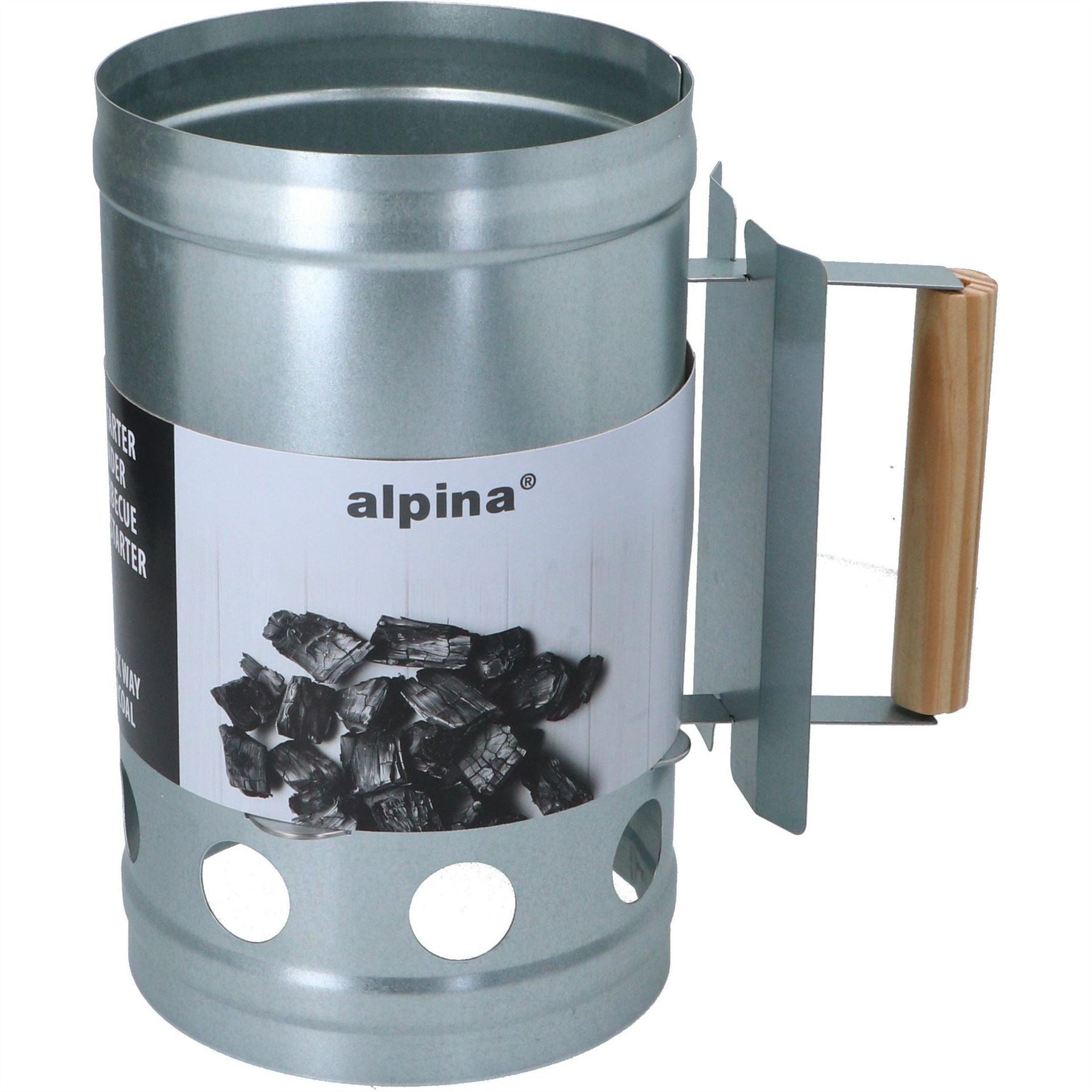 Alpina Charcoal Starter 27x16cm Bbq Accessories