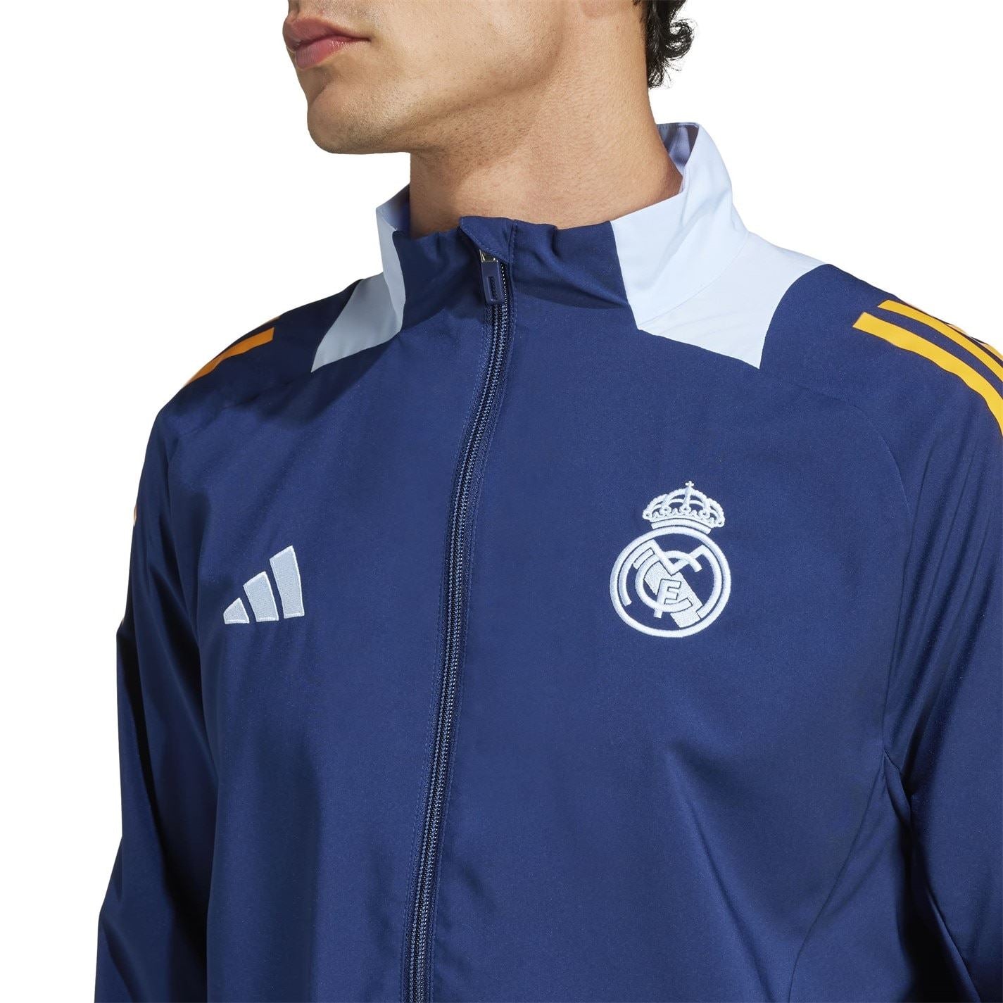 adidas Real Madrid Anthem Jacket 2024 2025 Adults