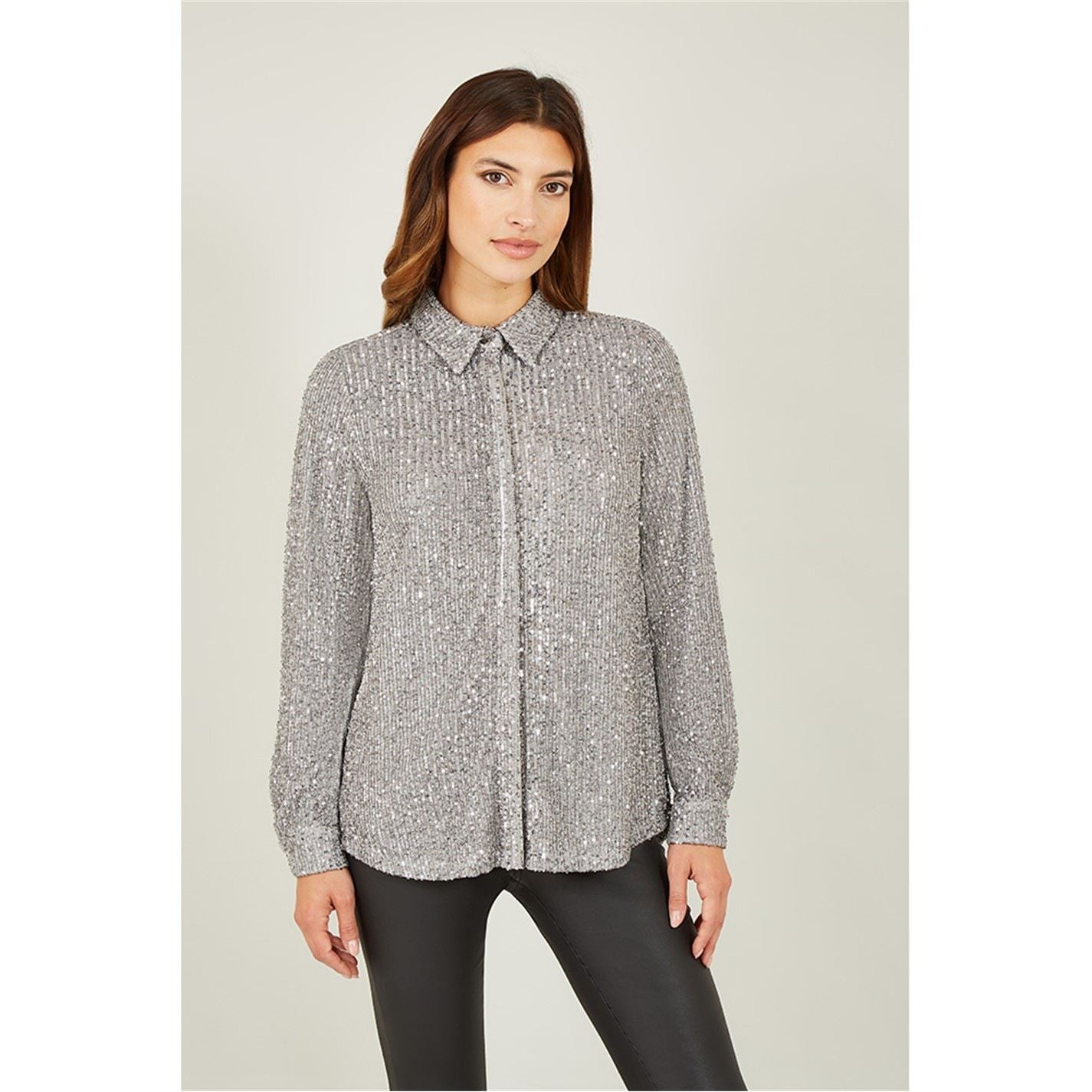 Yumi Sequin Shirt