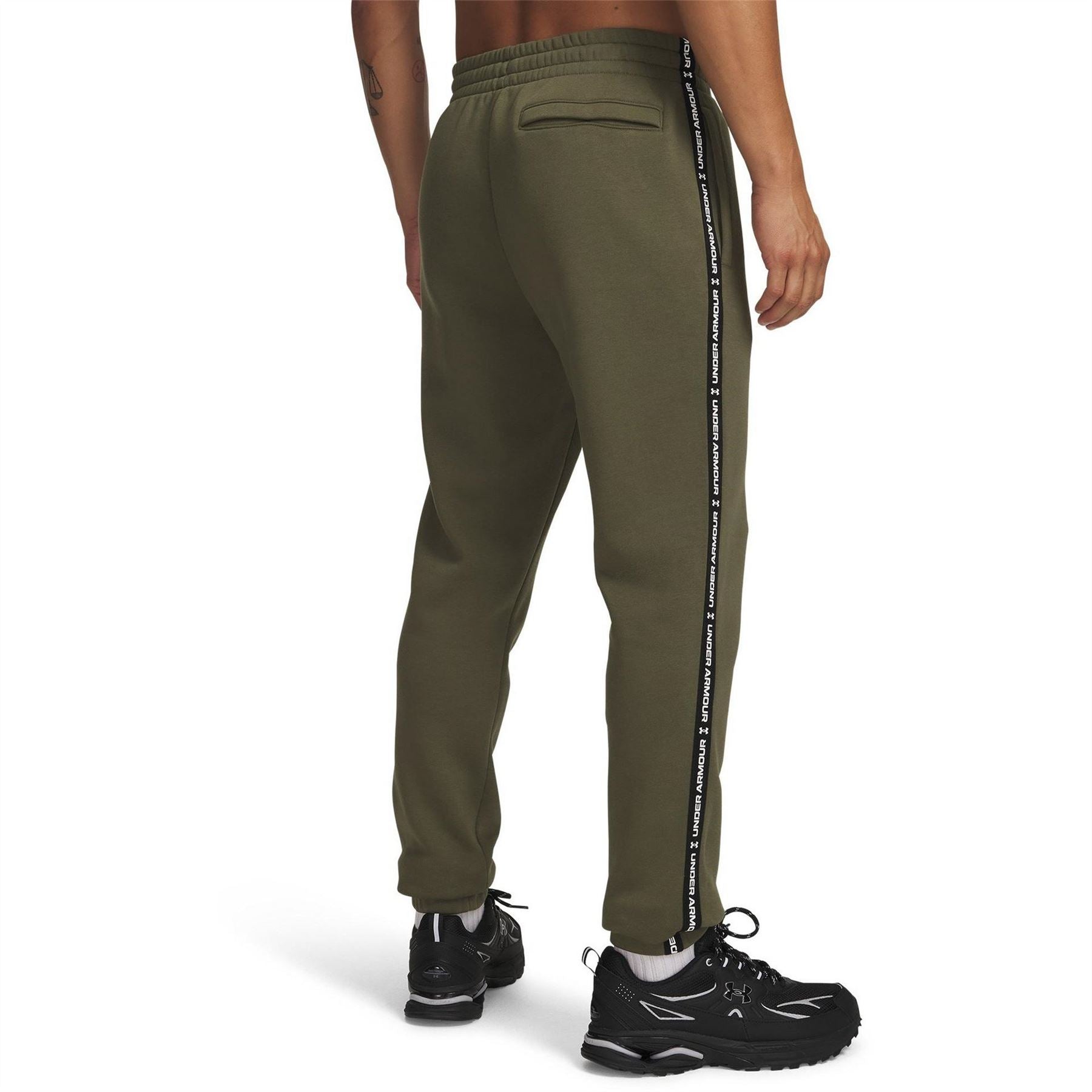 Under Armour Mens Armour Ua Icon Fleece Jogger Taping Joggers