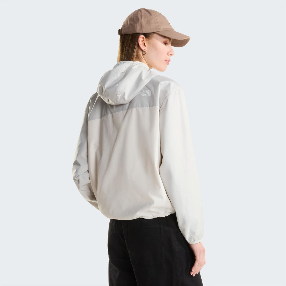 The North Face Nuketo Color Block Hooded Snap Button Softshell Windbreaker