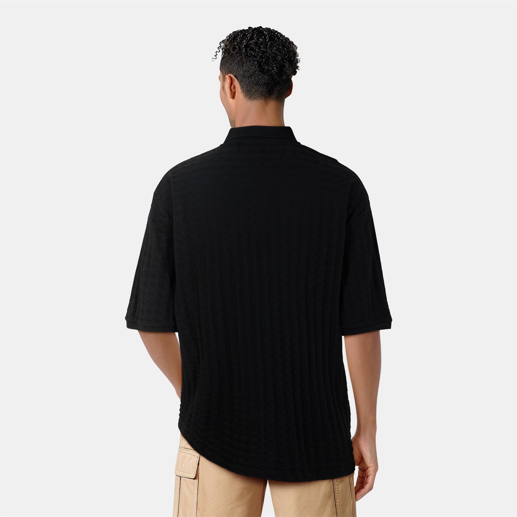 Lyle and Scott Argyle Regular Fit Short Sleeve Top