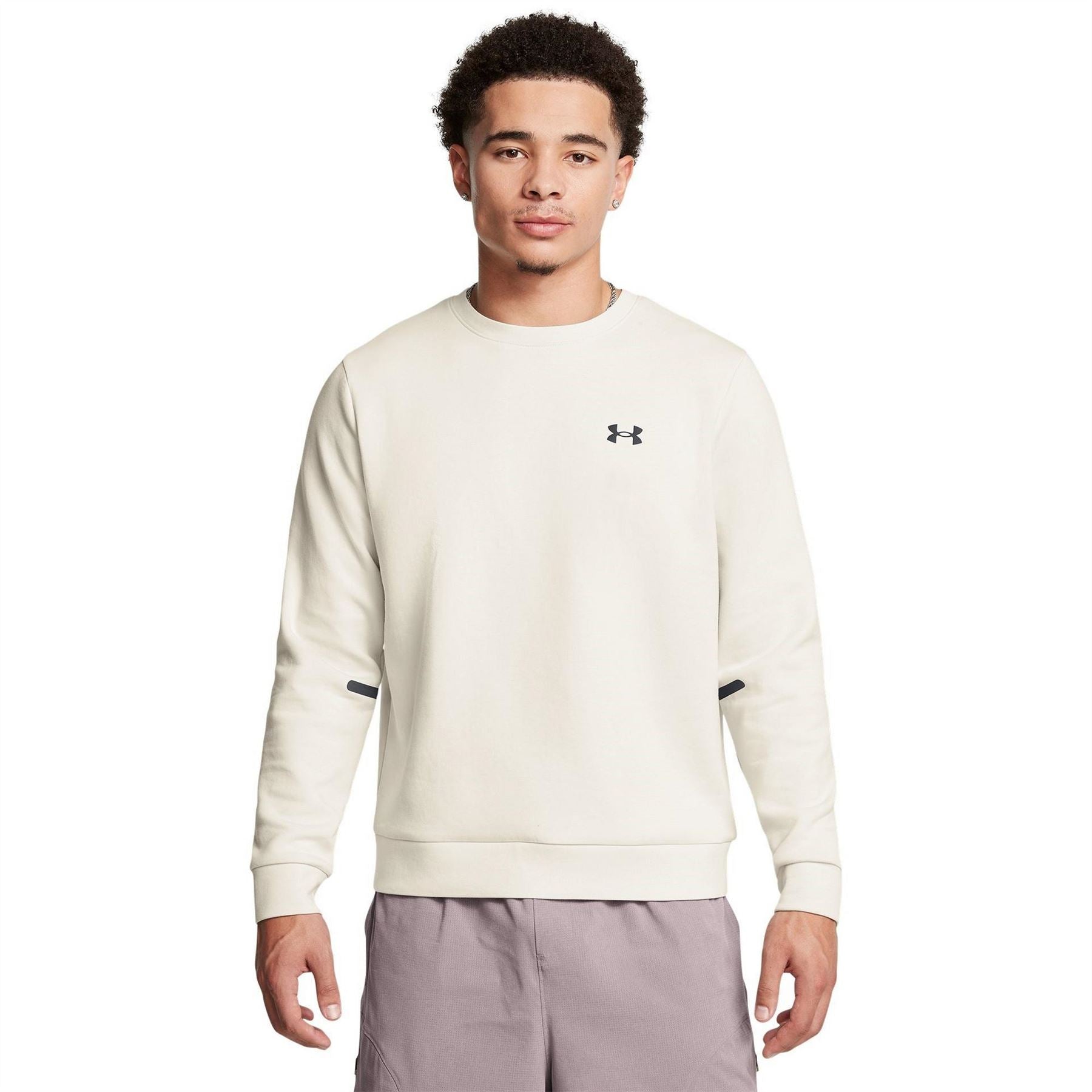 Under Armour Mens Armour Ua Unstoppable Fleece Crew Eu Sweatshirt
