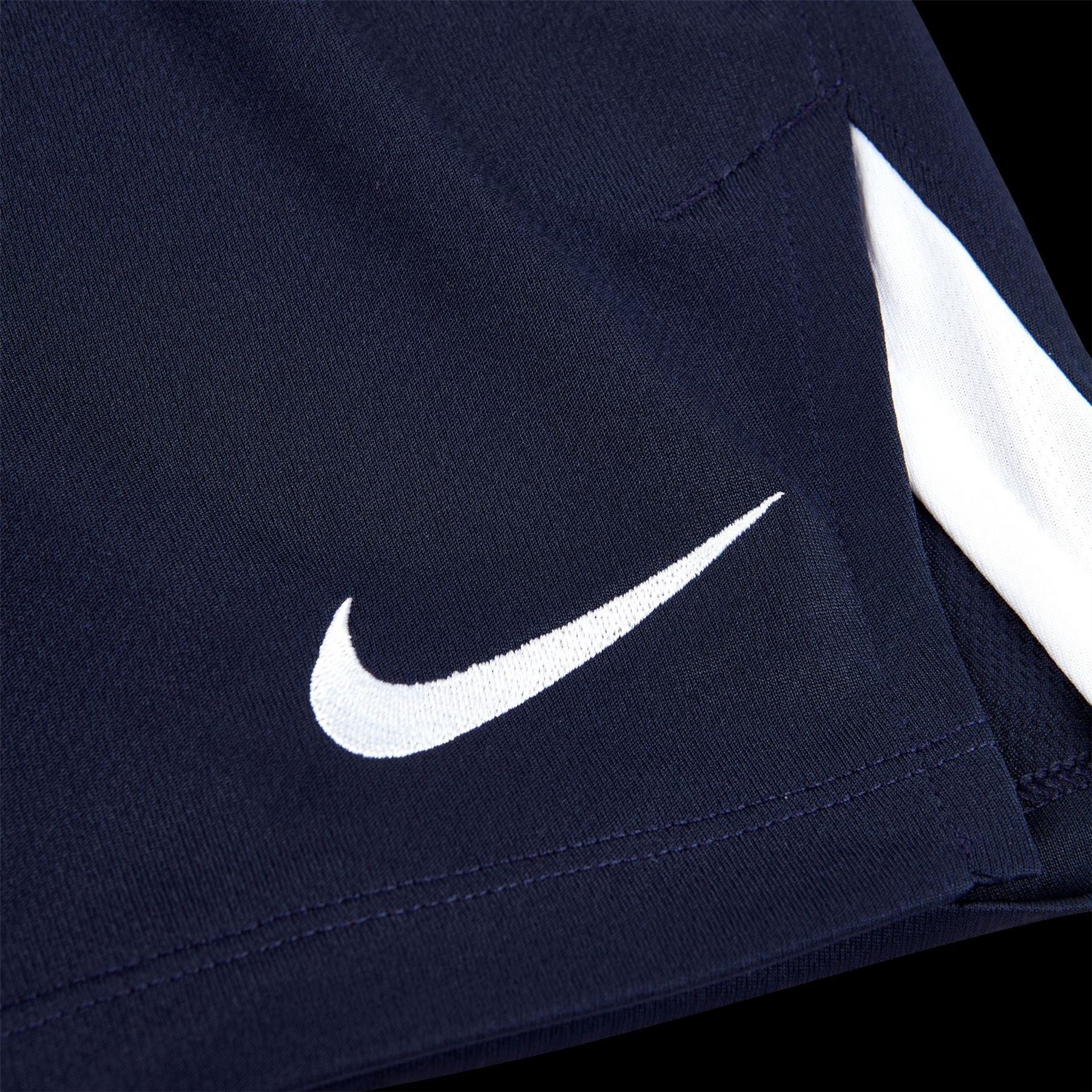Nike Solid Patterned Soccer Shorts with Elasticated Waistband