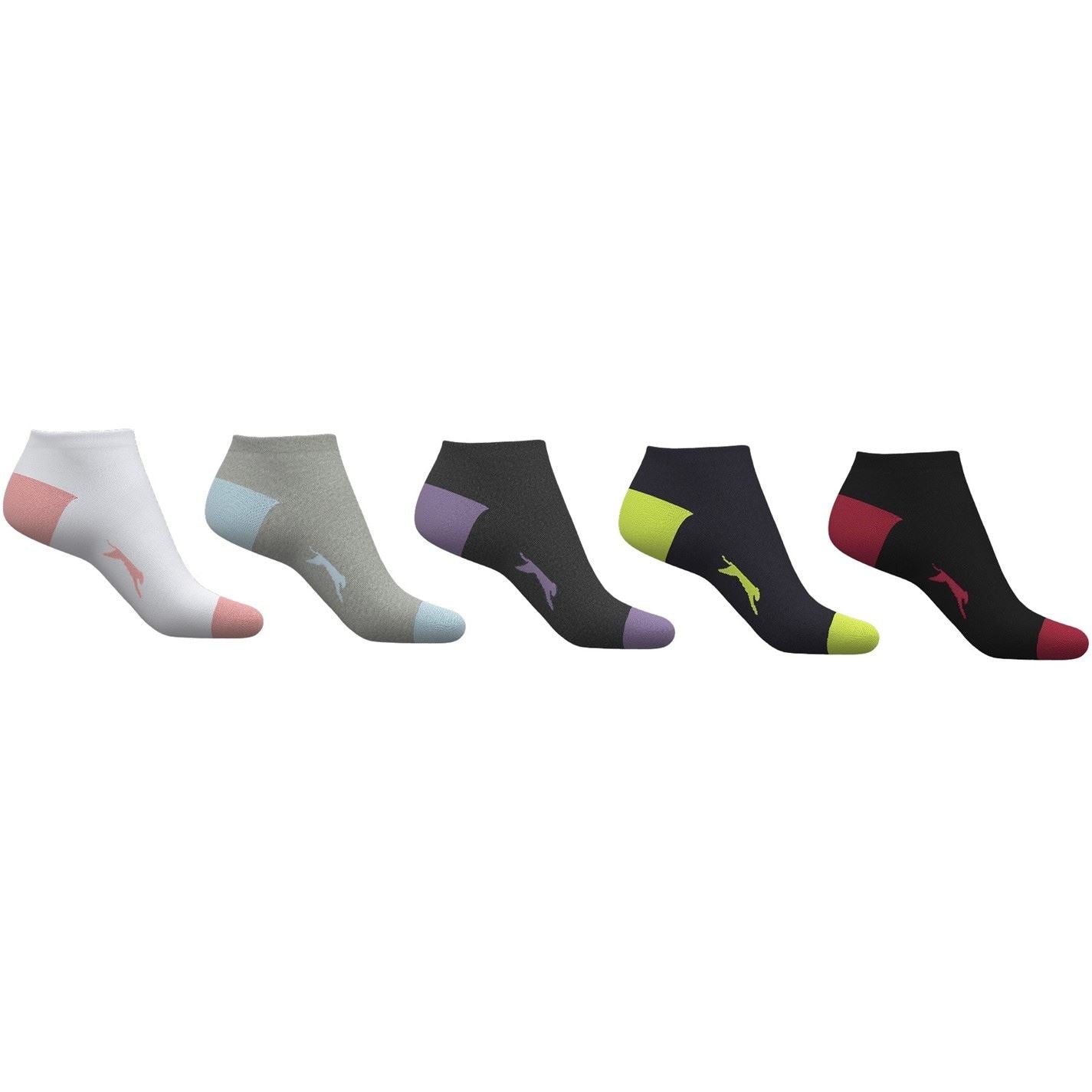 Slazenger Pack Trainer Socks Junior Size 1 6