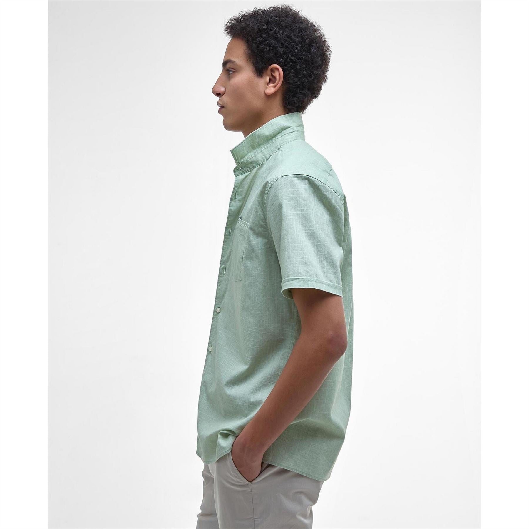 Barbour Pigment Short Sleeve Plain Shirt