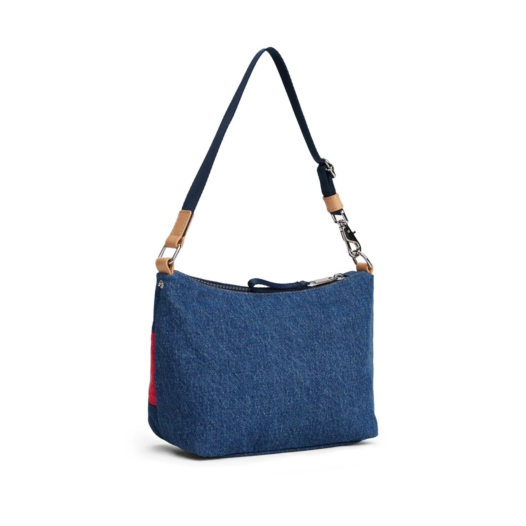 Tommy Jeans Archive Color Block Hobo Bag with Logo