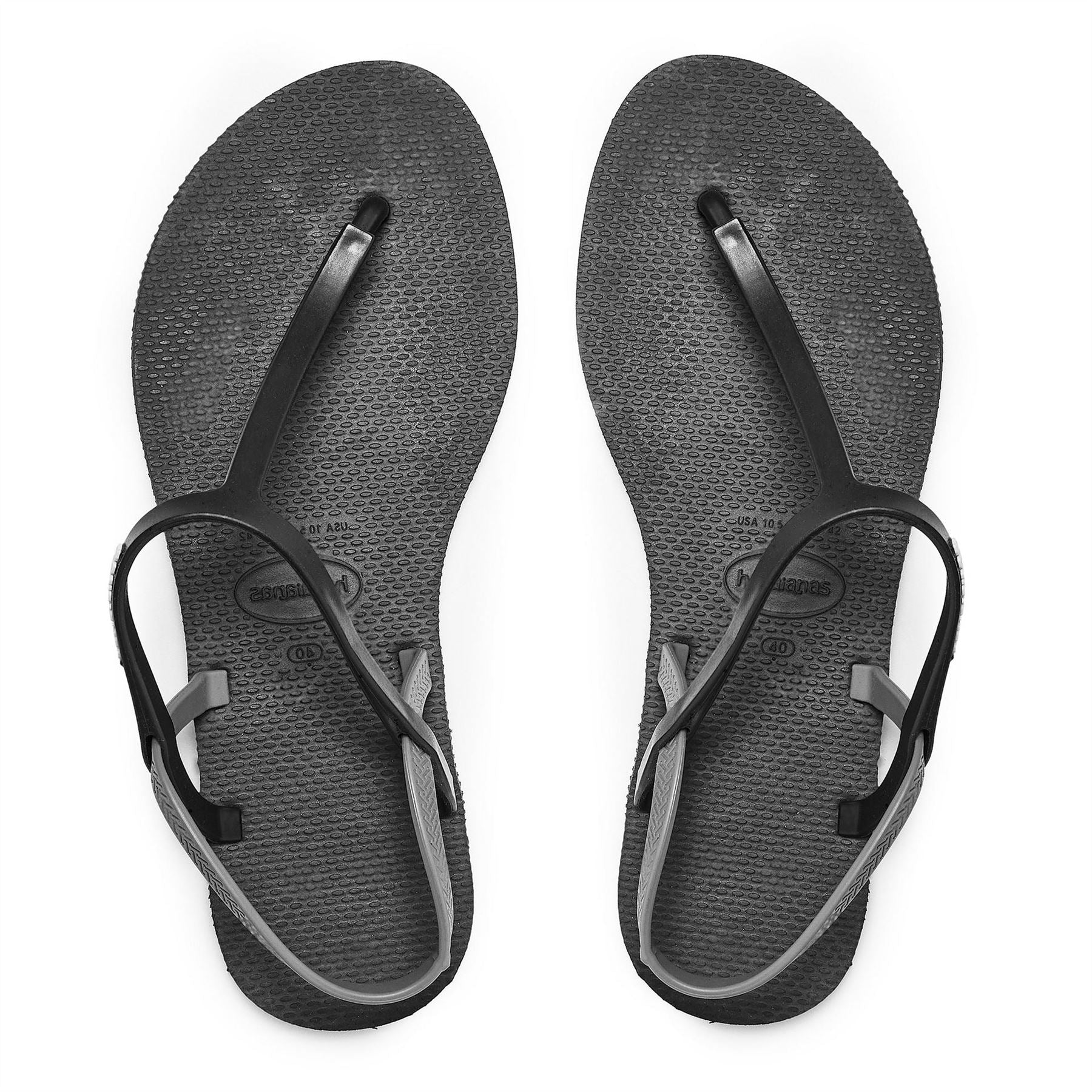 Havaianas Womens Hav. You Paraty Black 35 Flip Flops