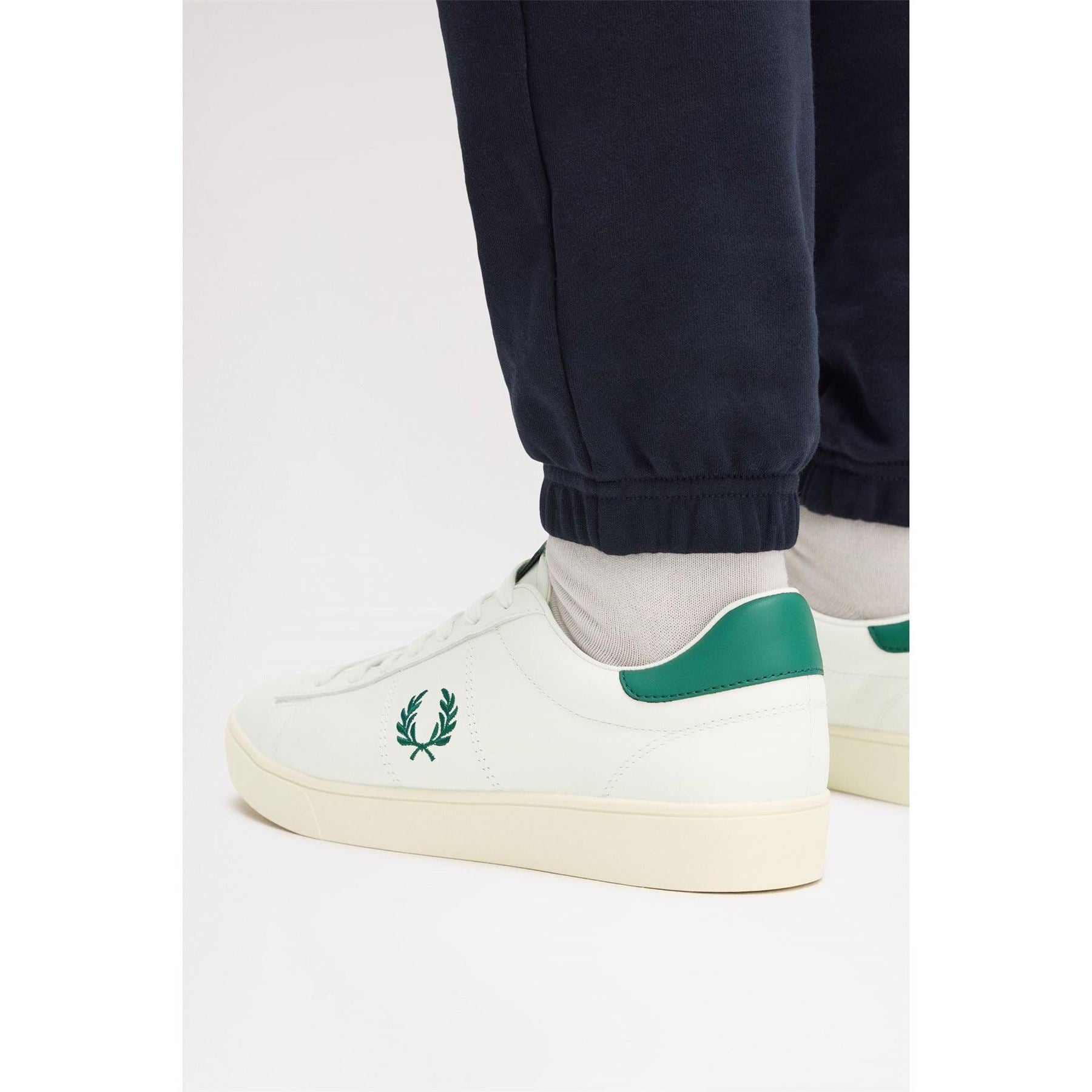 Fred Perry Spencer Leather Low Top Trainers