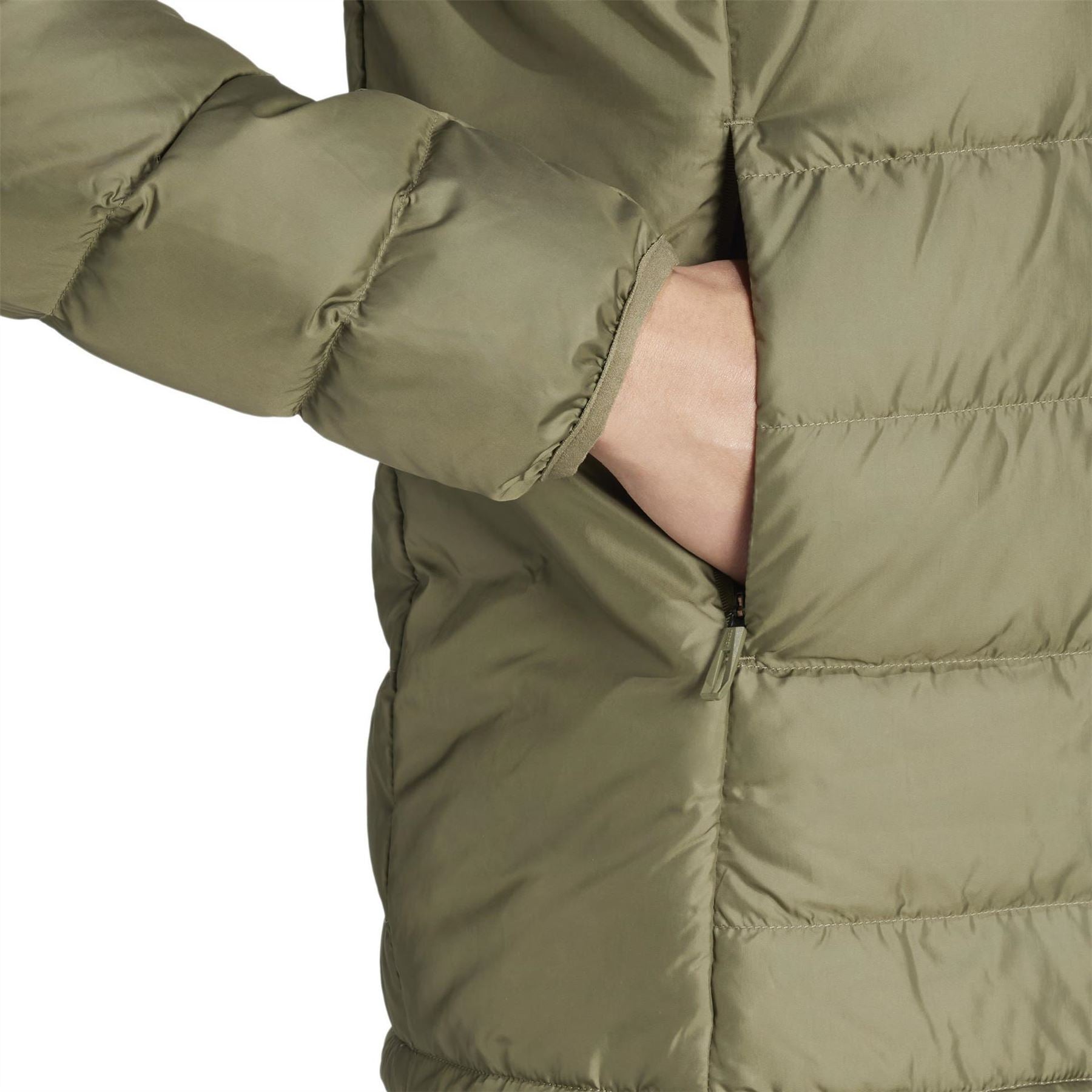 adidas Womens Terrex Multi Light Down Hooded Jacket