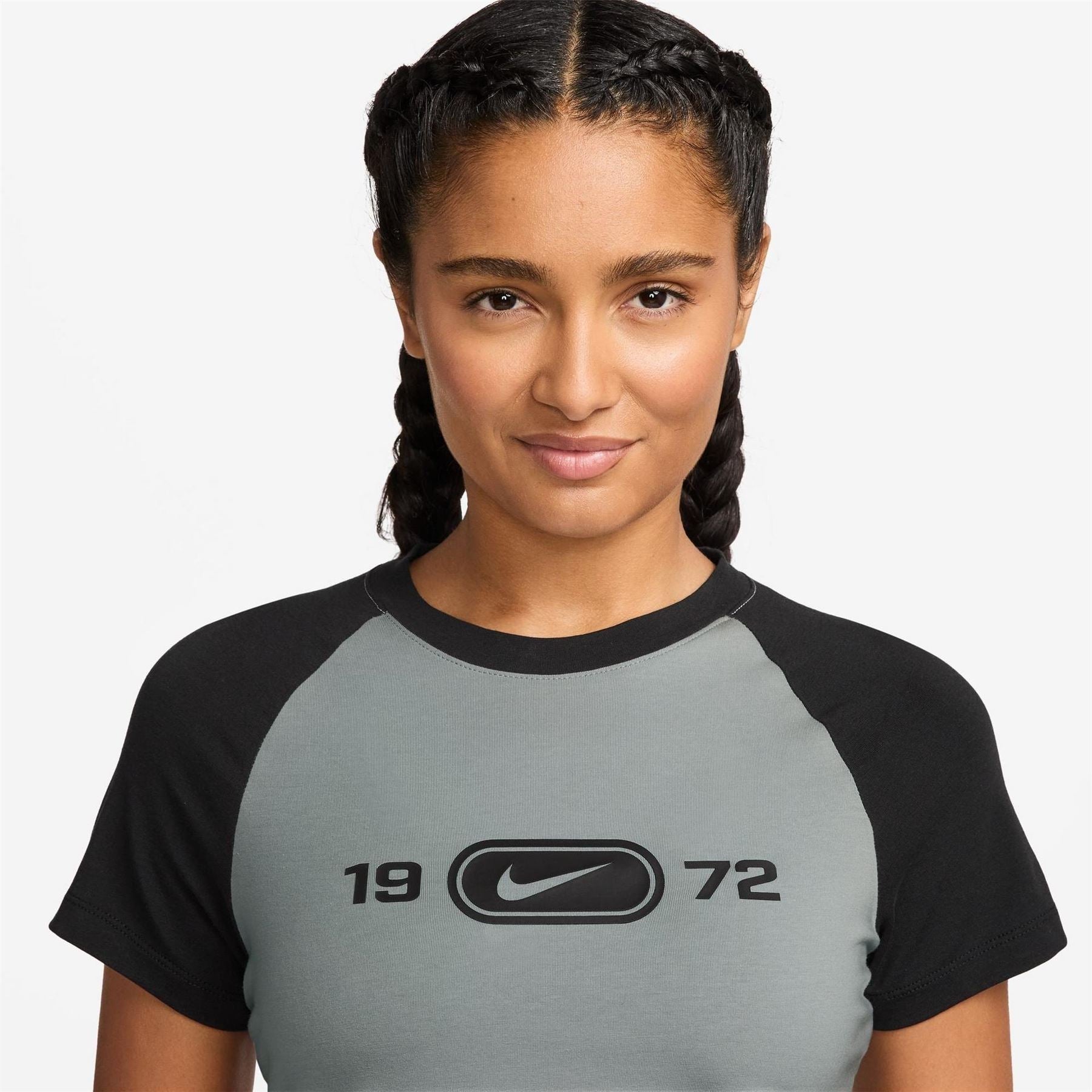 Nike Mini A-Line Crew Neck Short Sleeve Dress