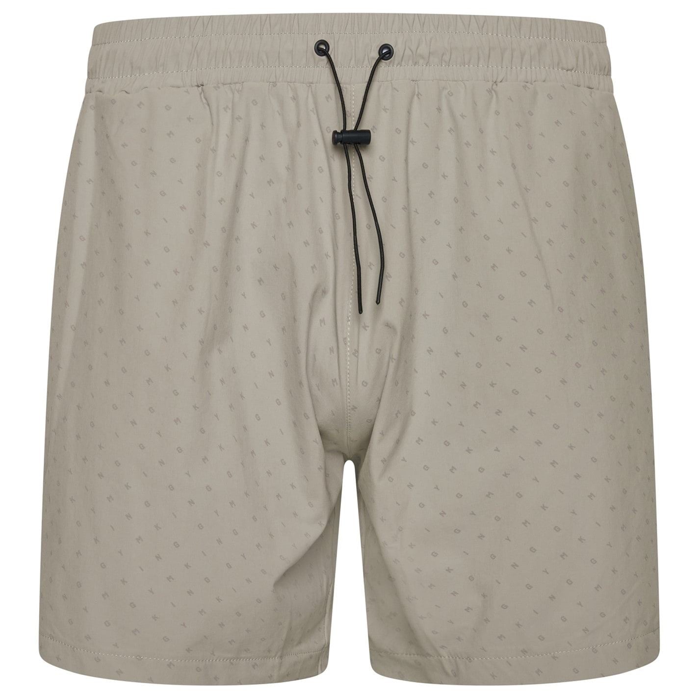 Gym King Camo Bermuda Shorts with Lettering