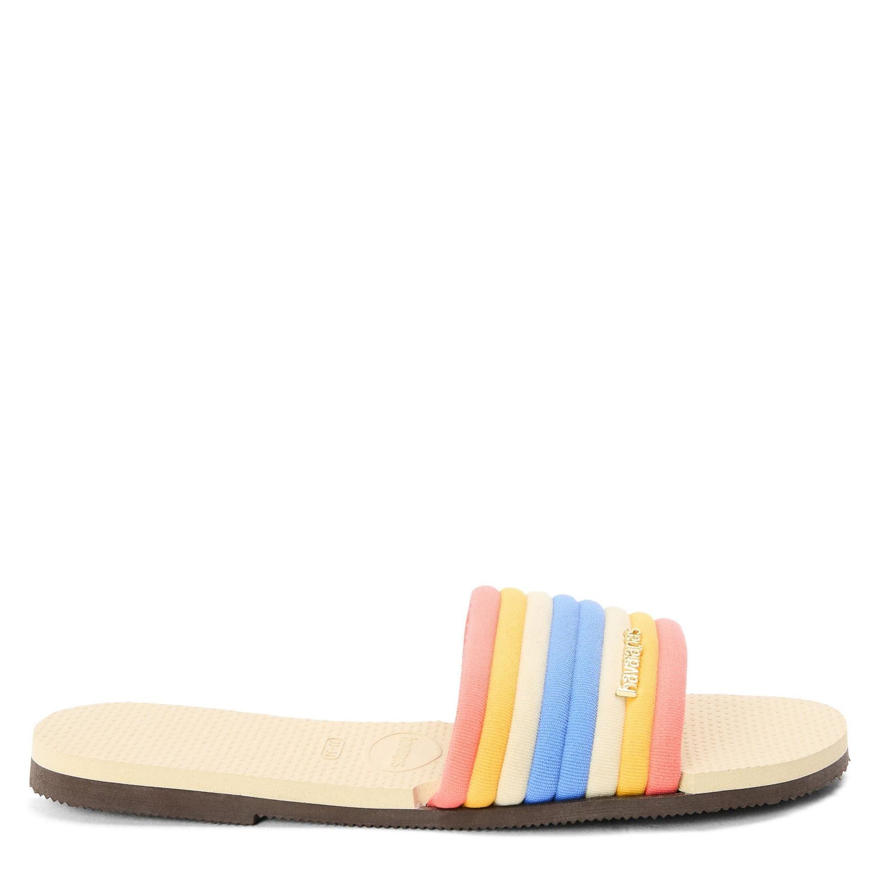Havaianas Hav. You Malta Cool Black 33 34 Flip Flops Womens