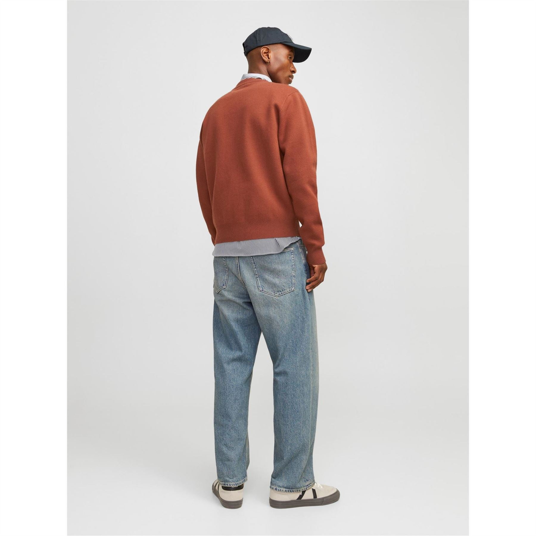 Jack and Jones Regular Fit Long Sleeve Crew Neck Sweater