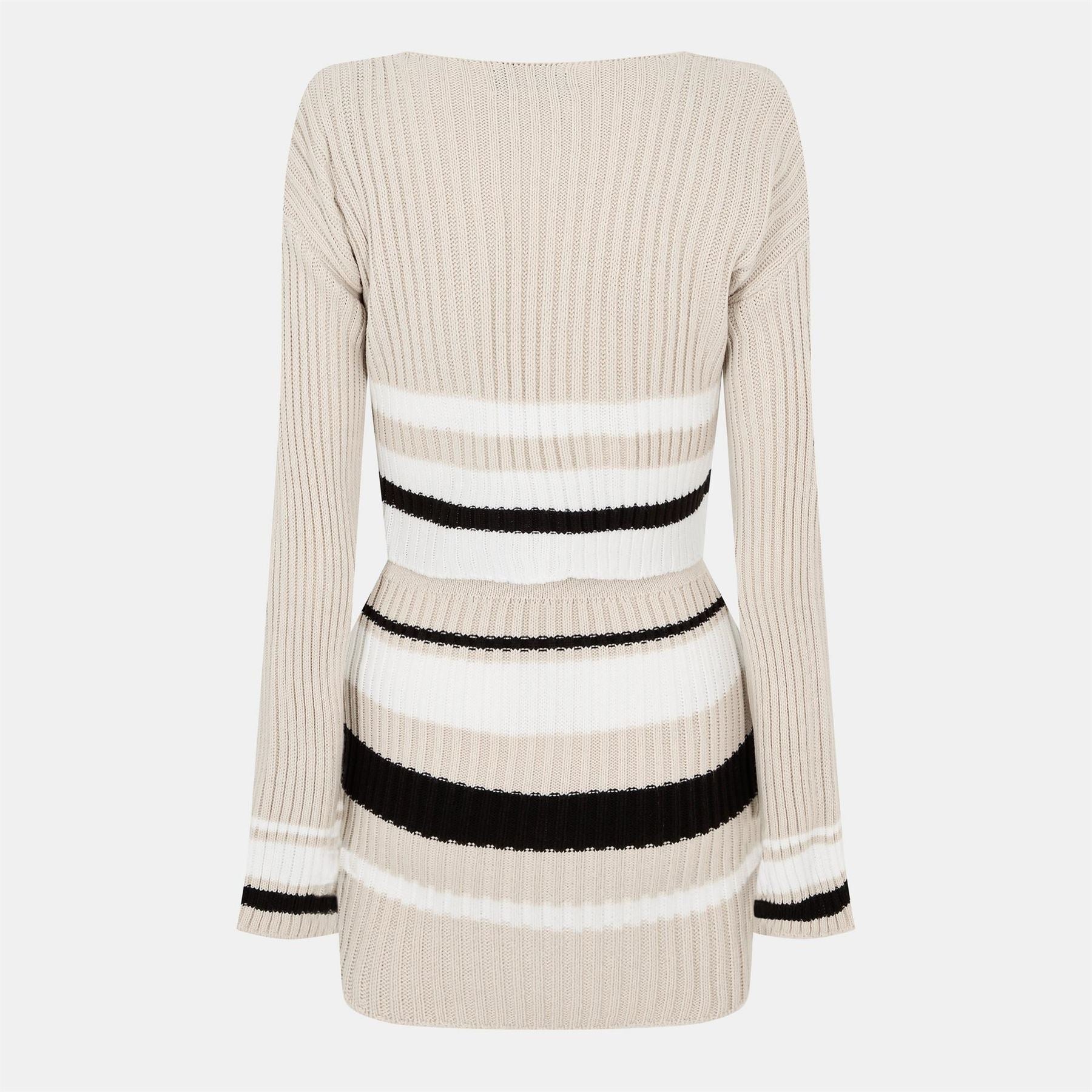 AX Paris Striped Knitted Co Ord