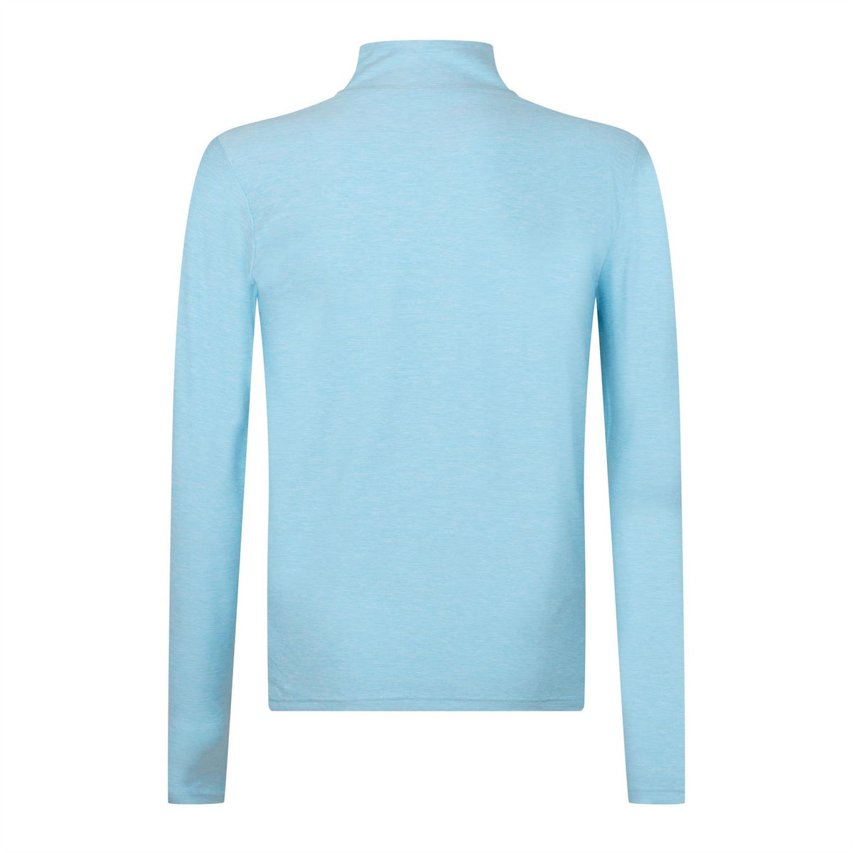 New Balance Space Dye Quarter Zip Long Sleeve Performance Gym Top