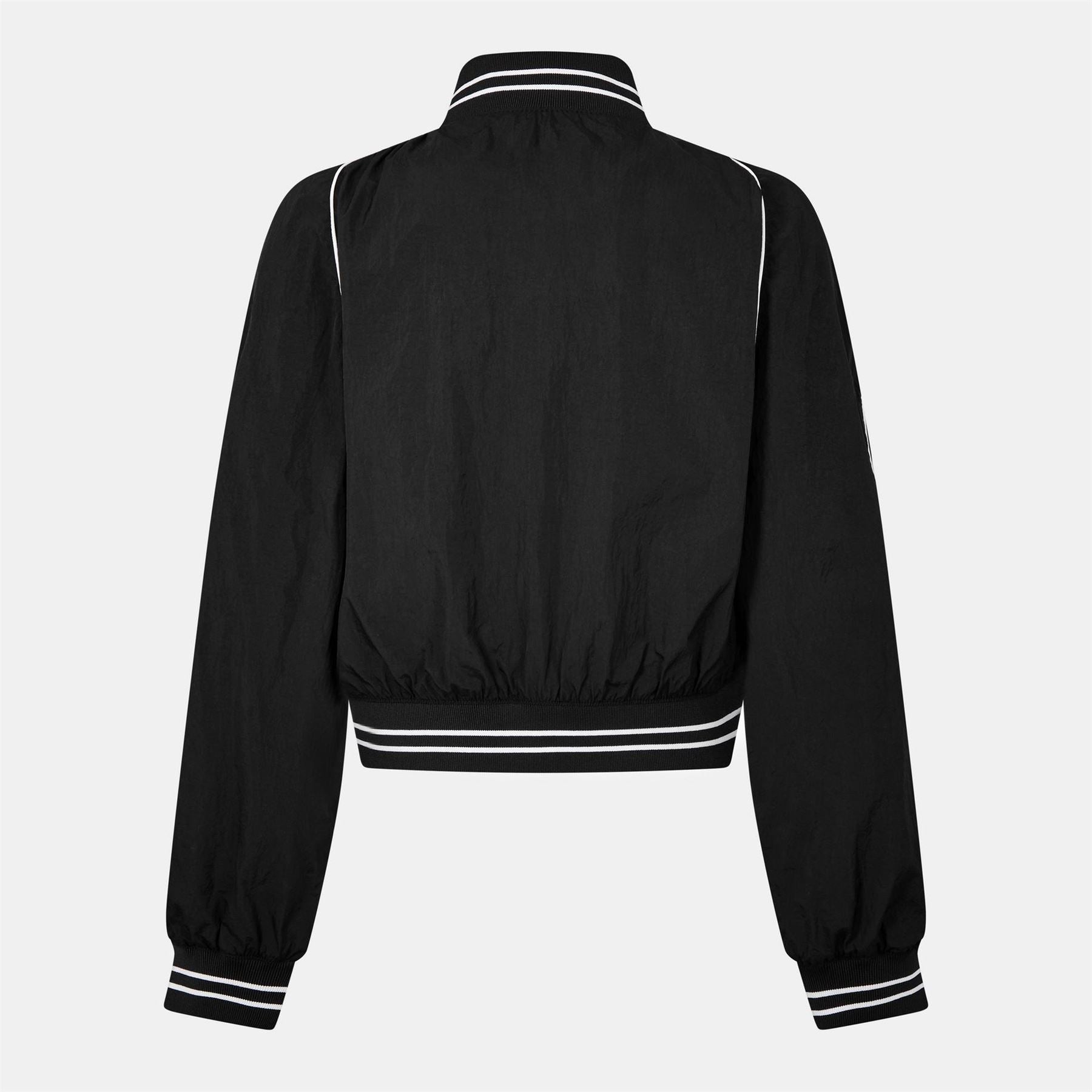 Hugo Adesa  Blue Long Sleeve Button Bomber Jacket