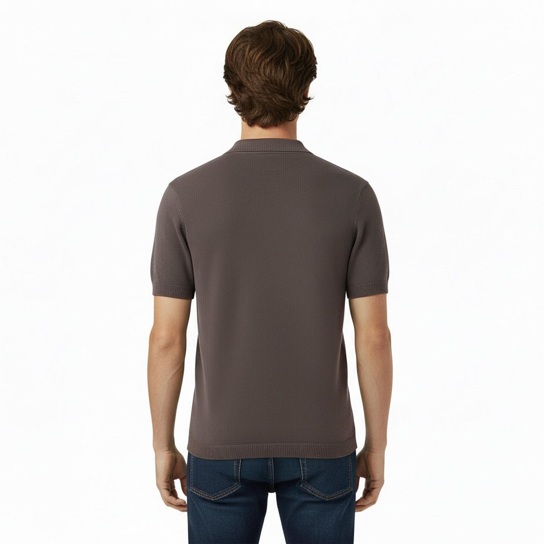 Jack Wills Knitted Short Sleeve Polo Shirt