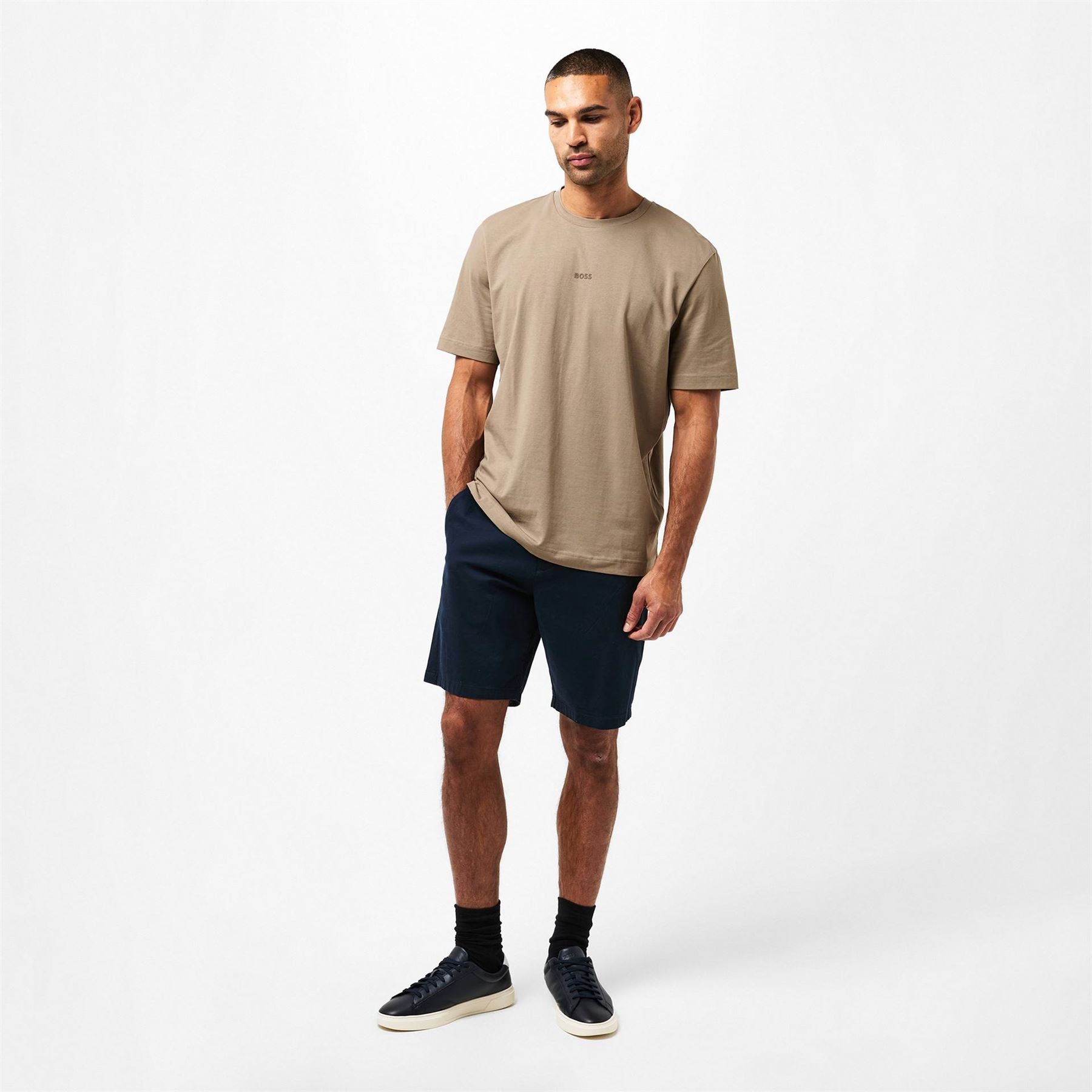 Boss BOSS ORANGE Oversized Tchup T Shirt with Logo Detail