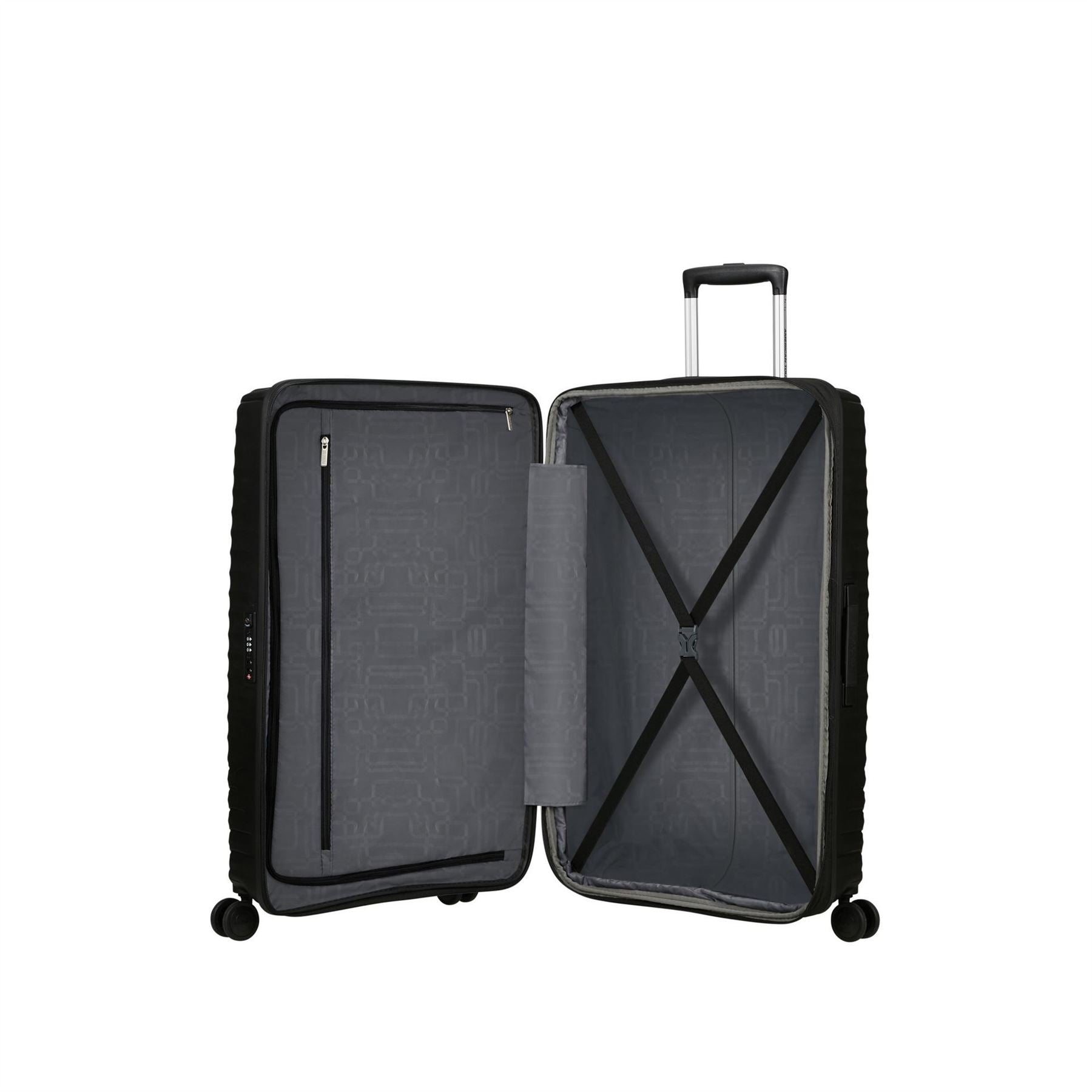 American Tourister Spinner 78x49x31 34cm Exp Tsa Large Hard Suitcase
