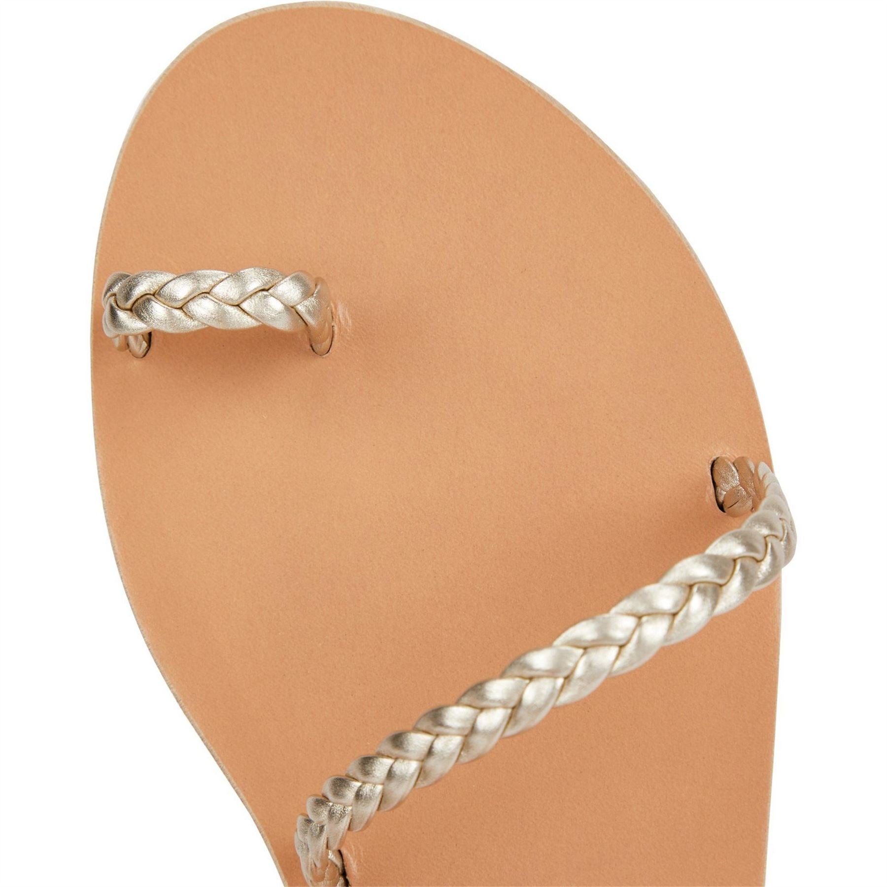 Ancient Greek Sandals Braid Flat Sandal