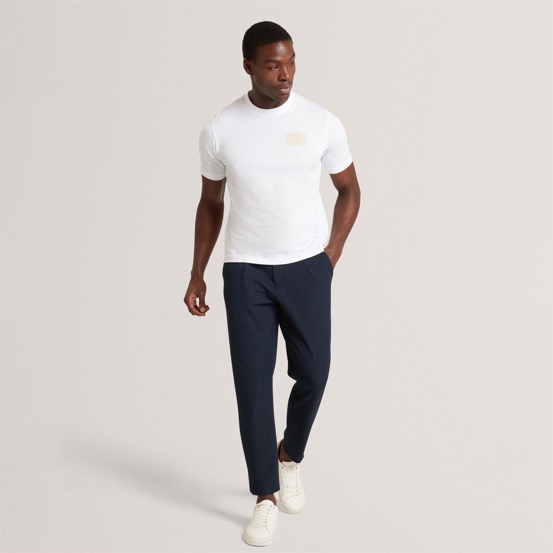 Ted Baker Baker Ss Box Graphic Logo Tee