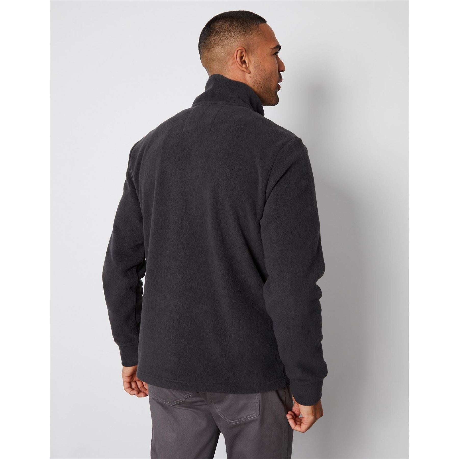 Threadbare Pedro Zipped Pocket Funnel Neck Sweatshirt