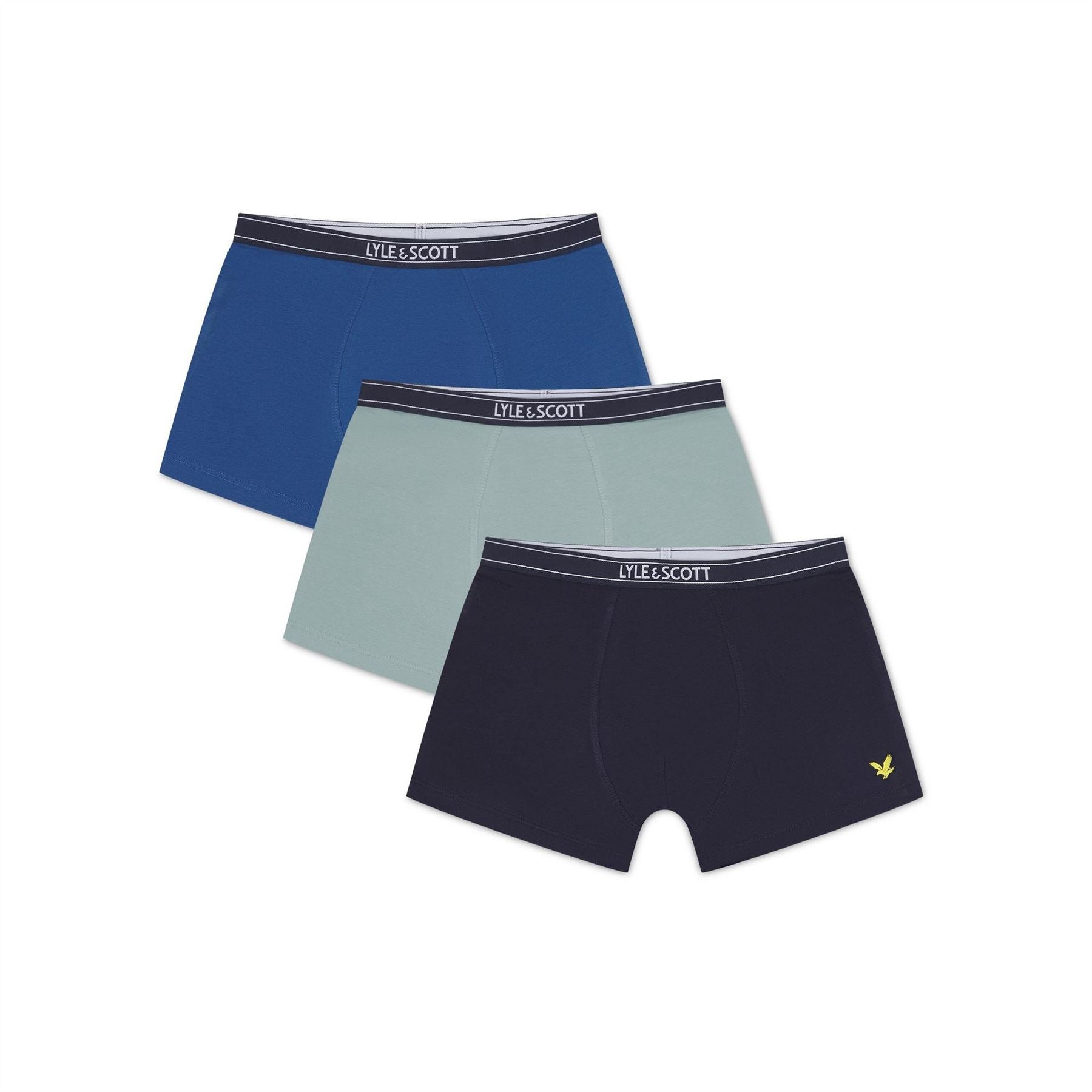 Lyle and Scott 3 Pack Plain Design Boxer Brief