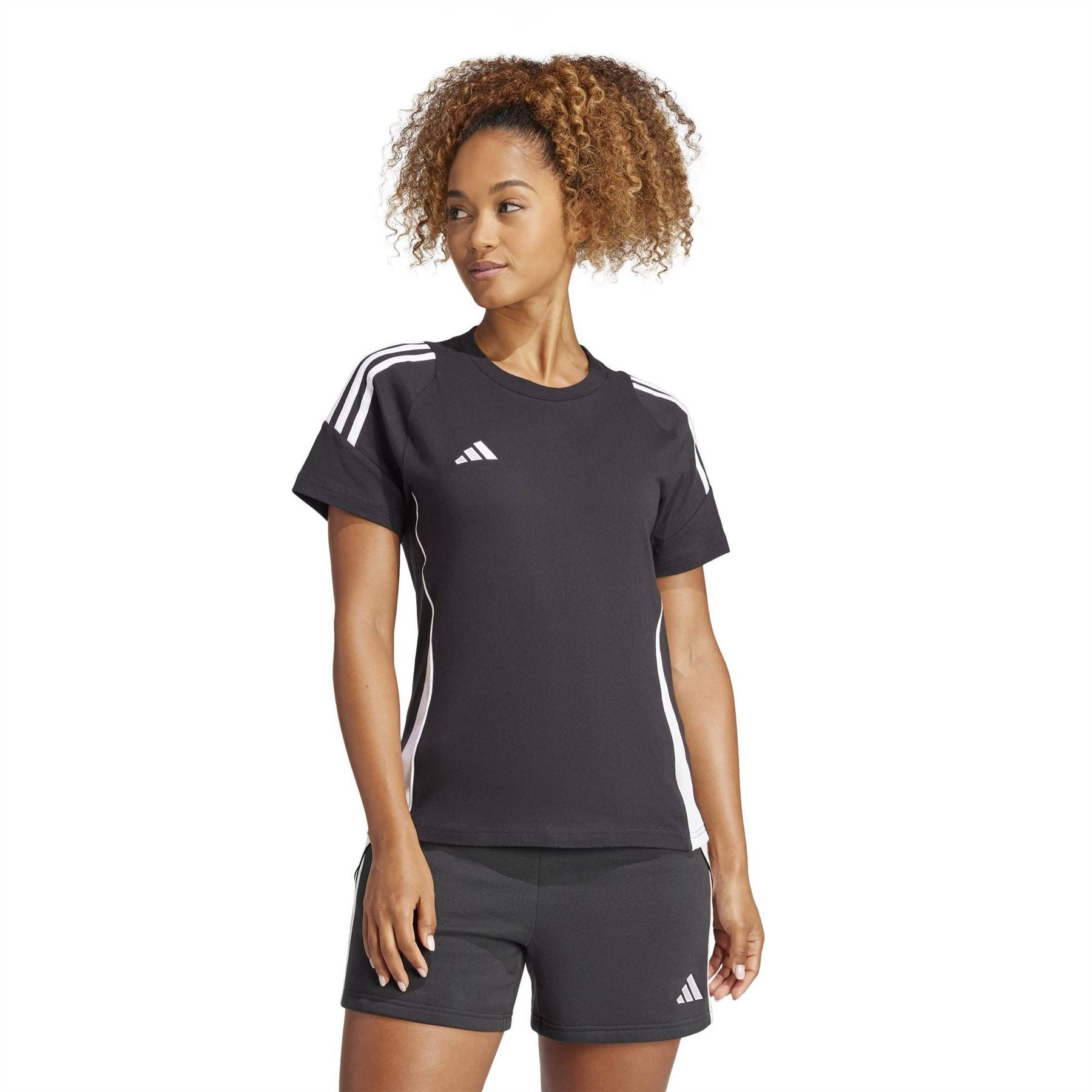 adidas Womens Tiro 24 Sweat T-Shirt