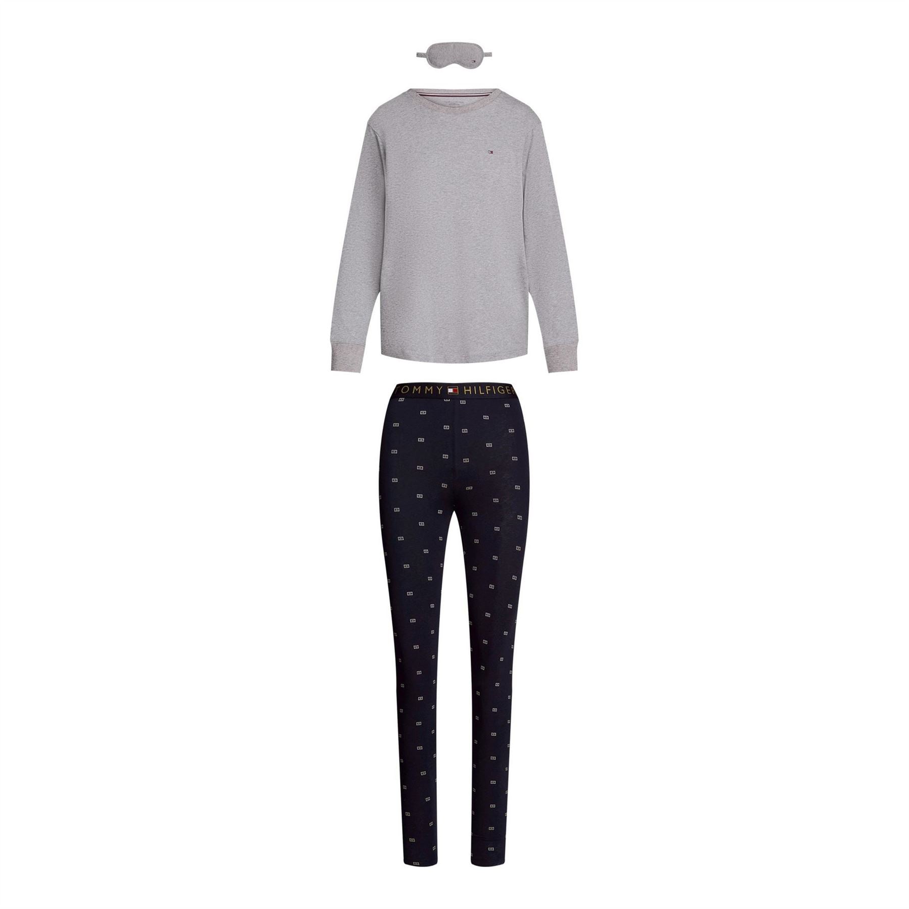 Tommy Hilfiger Pj Set With Eyemask