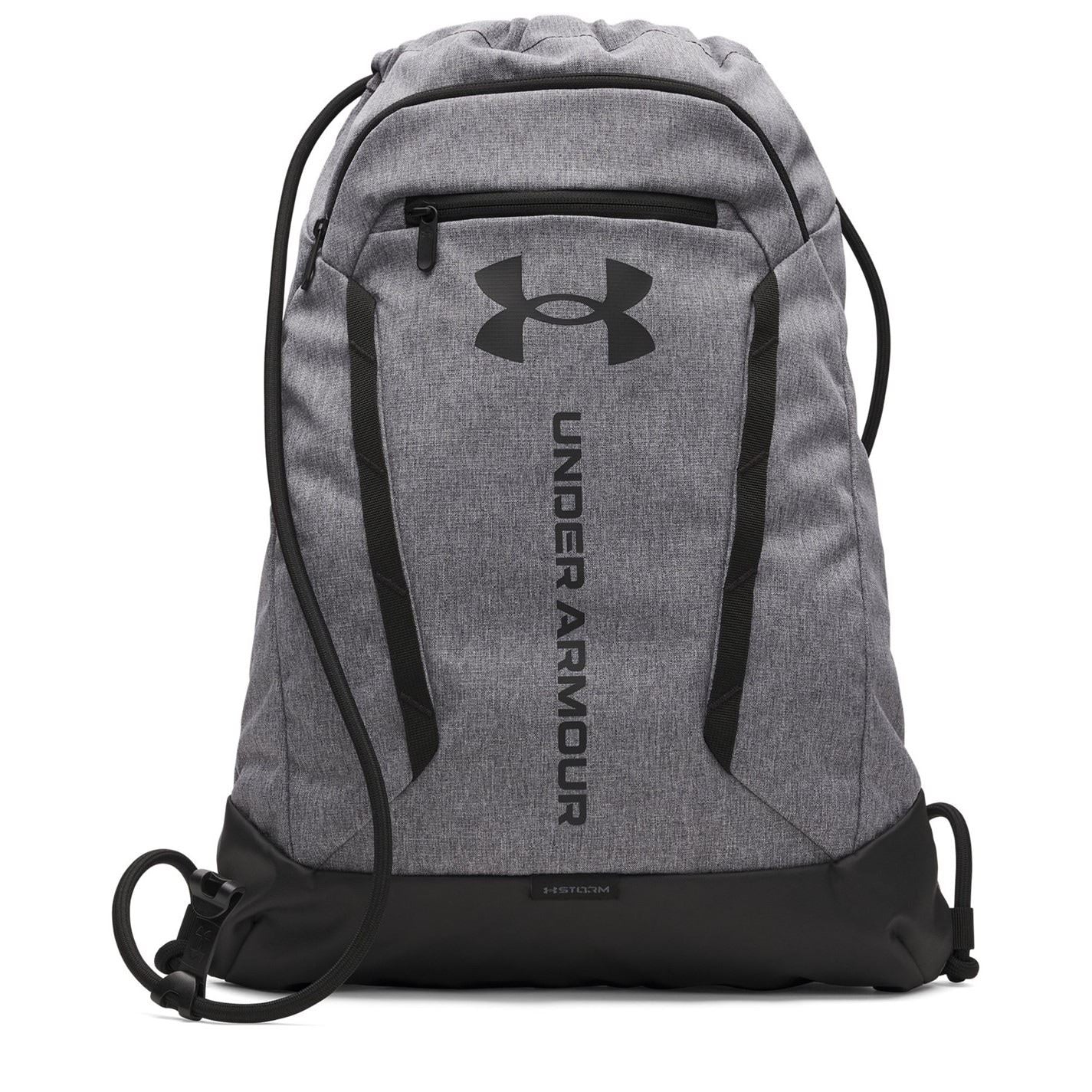 Under Armour Hustle Gym Sack Heathered Backpack
