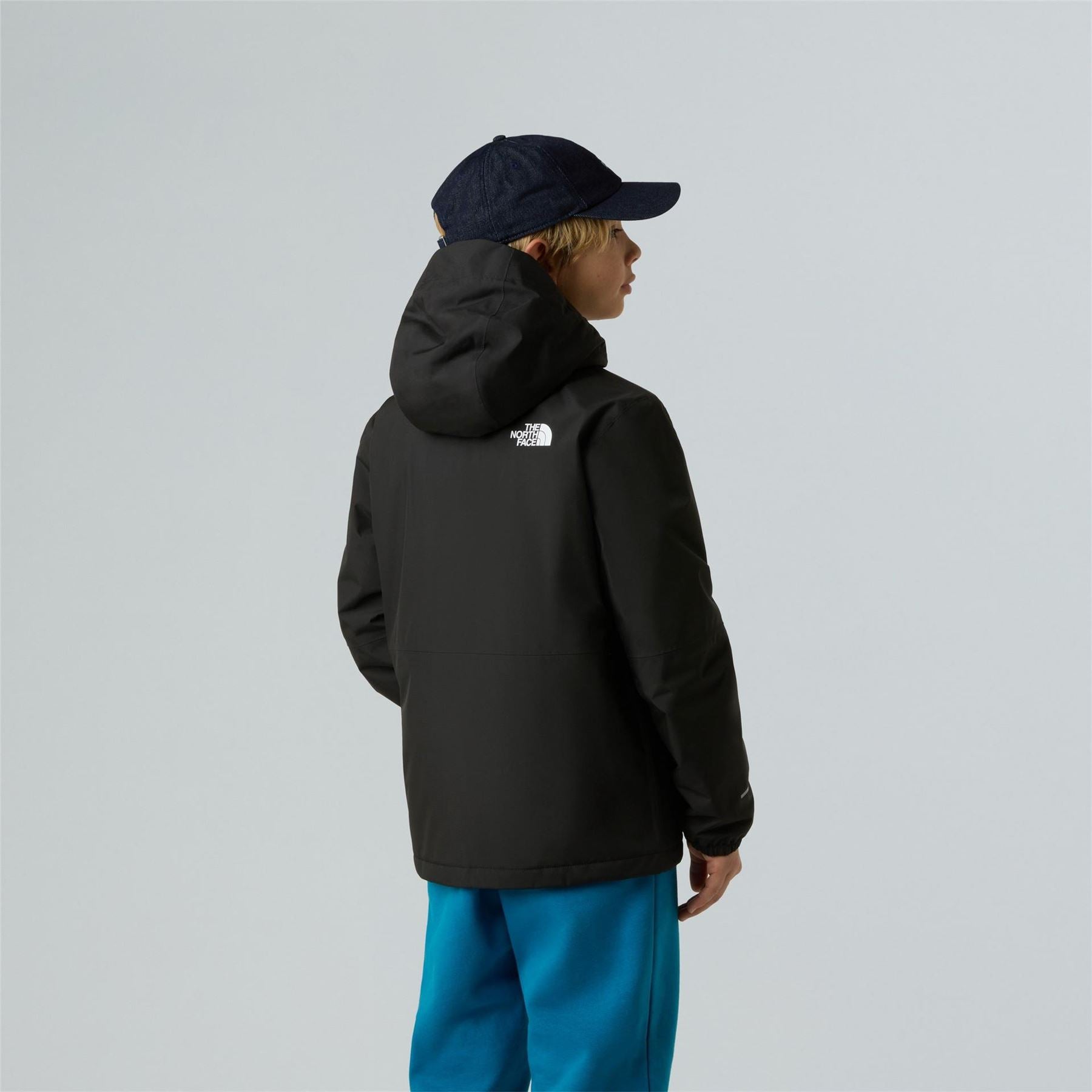 The North Face Antora Hooded Solid Patterned Rain Jacket