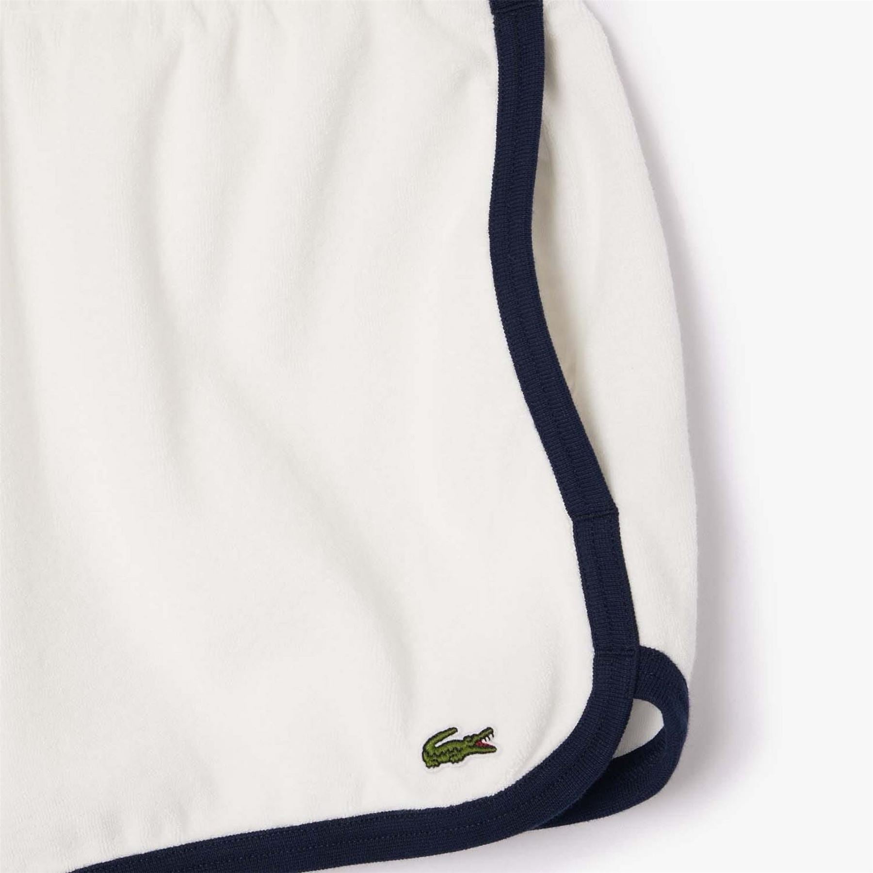Lacoste Terry Contrast Accent Shorts