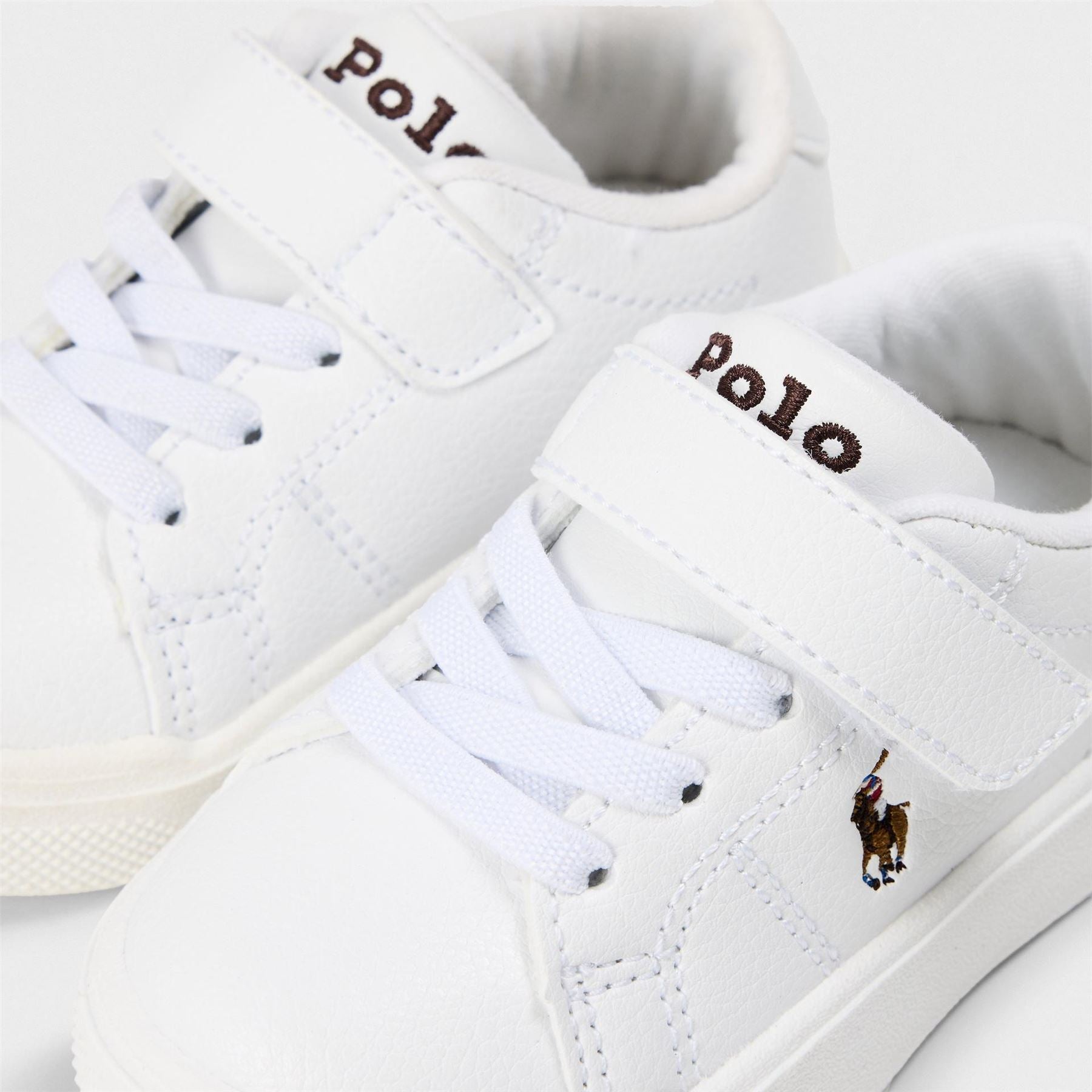 Polo Ralph Lauren Infants Low Top Lace-Up Crib Sneakers